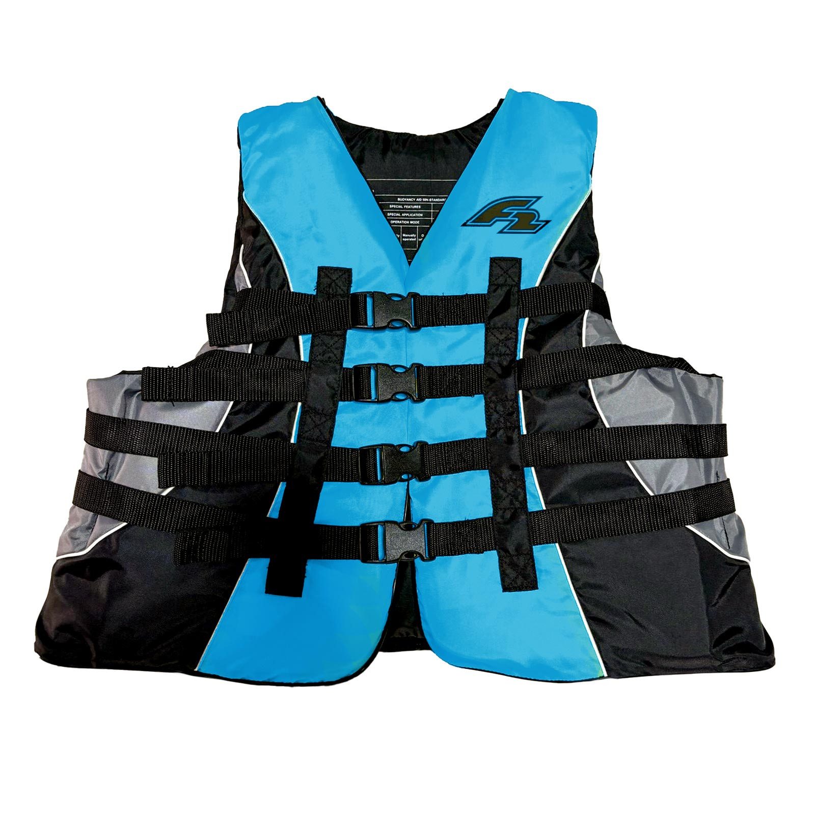 F2 Schwimmweste F2 SUP Weste Protection Vest Auftriebsweste Schwimmweste L Blau 2025