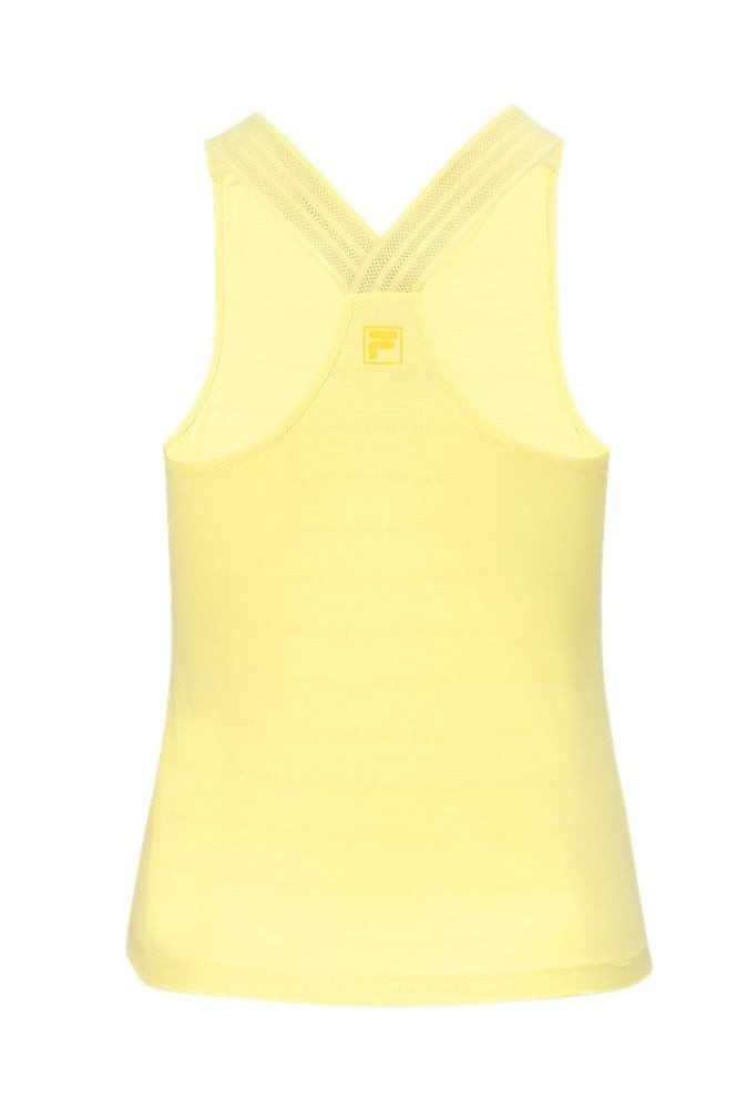 Fila Tanktop Tennis-Tank Top Amelia (hoher Tragekomfort) gelb Damen