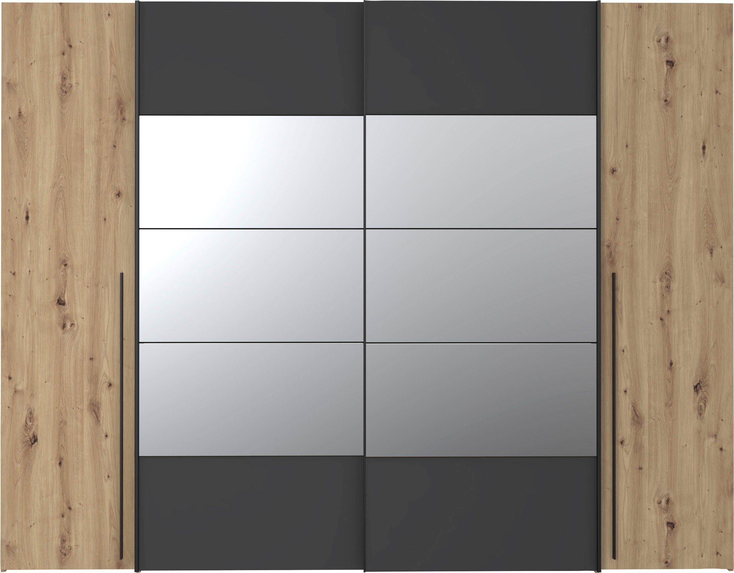 FORTE Kleiderschrank Rayong (B/H/T ca. 270,3x210x61,2 cm) – Bild 3 von 5