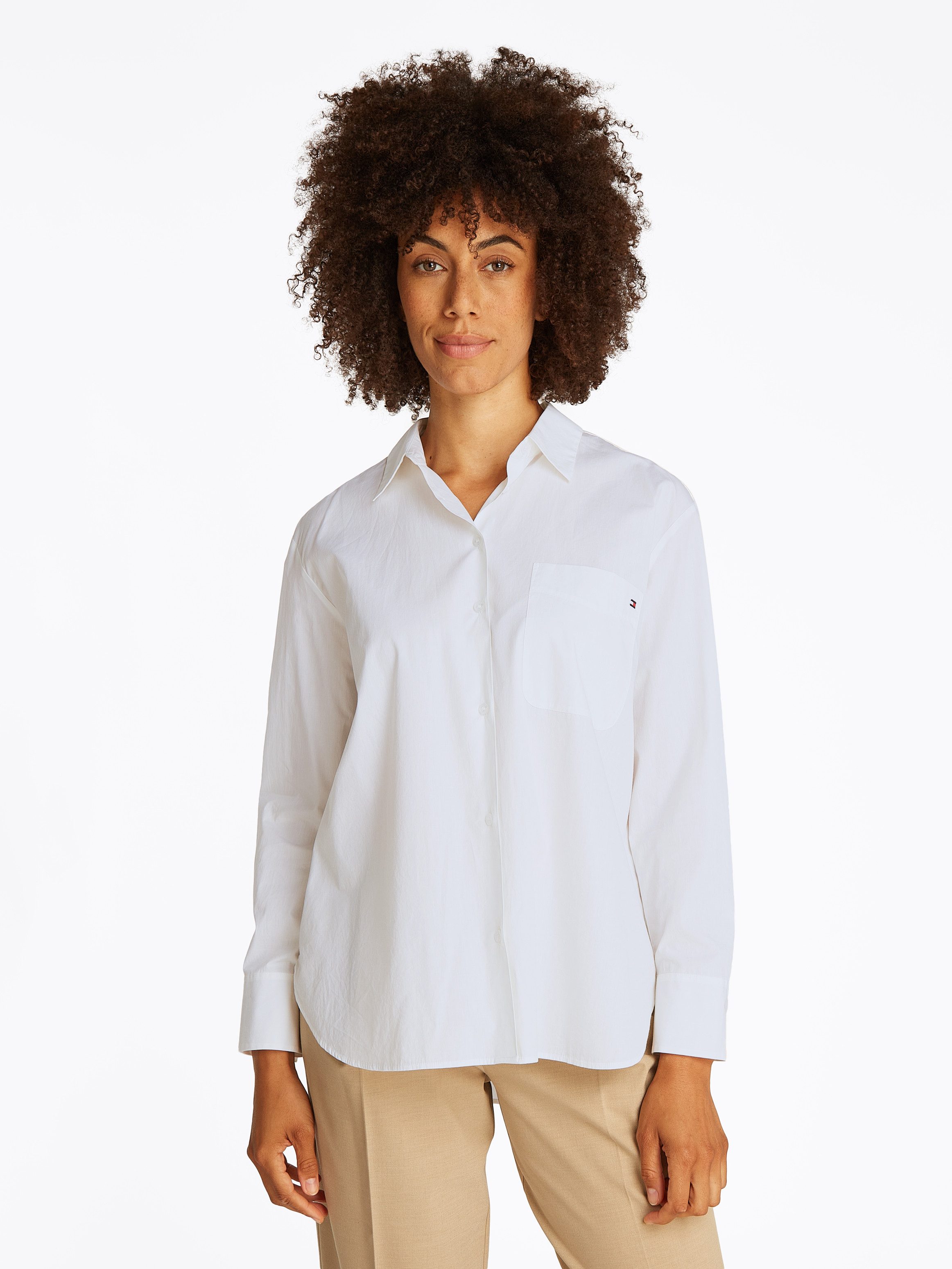 Tommy Hilfiger Hemdbluse ESS POPLIN EASY günstig online kaufen