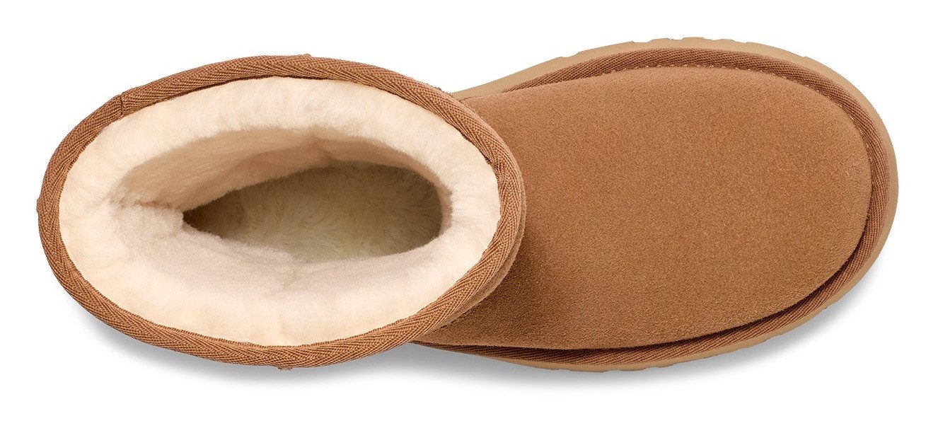 UGG CLASSIC SHORT NEW HEIGHTS Schlupfstiefel, Plateau Stiefel, Winterstiefel, Boots mit Innen-Reißverschluss