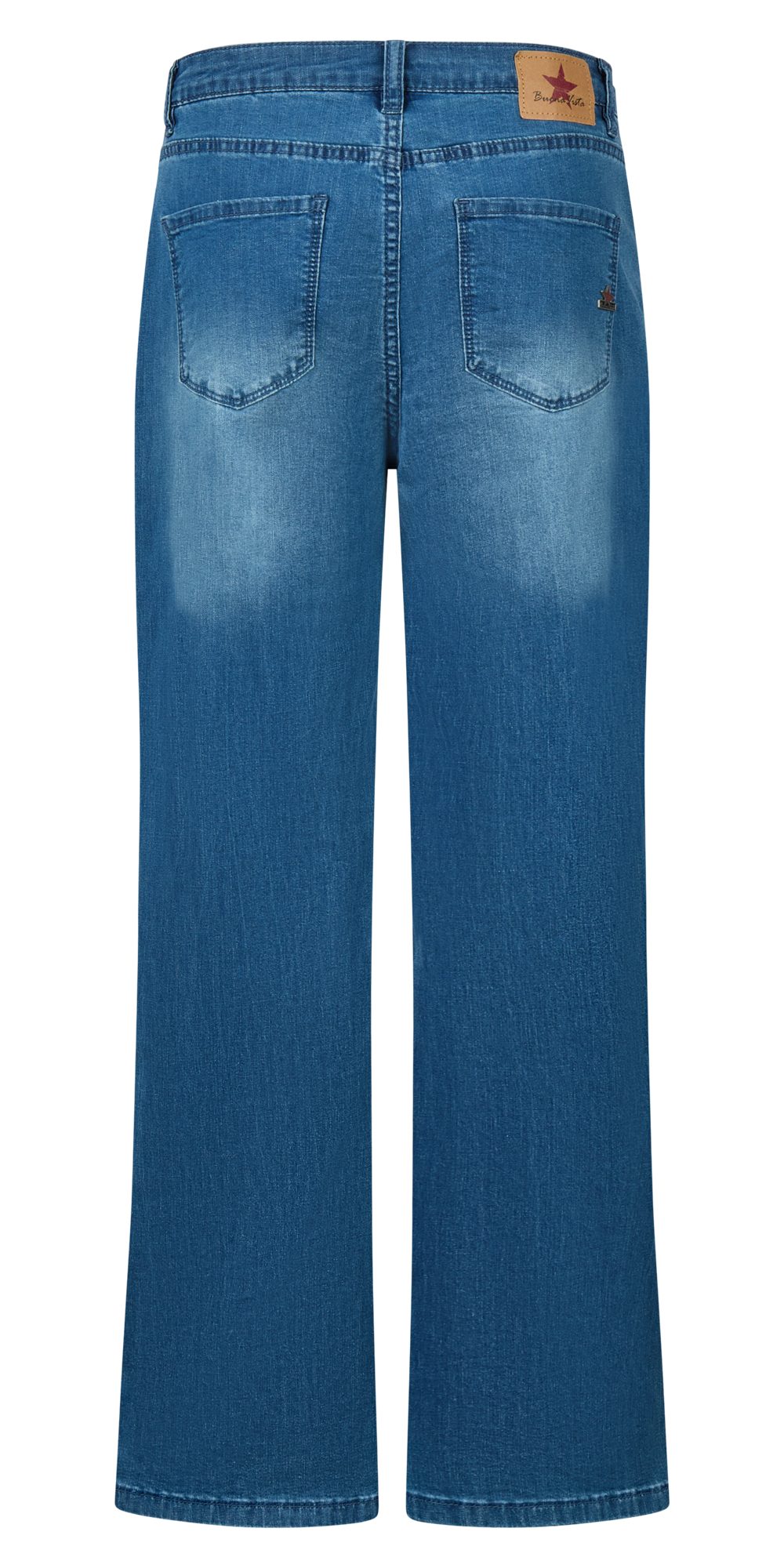Buena Vista Weite Jeans Wide Leg Pleat air denim - Schlagjeans - weite Damen Jeans