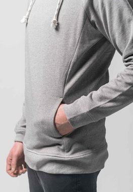 MELA Hoodie Hoodie Basic Herren Rippbündchen