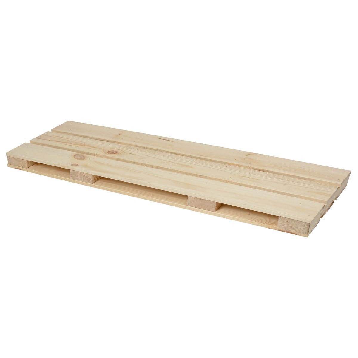 Duraline Wandregal XL4 Pallet Wandmodul Hängeregal Palettenmöbel, stabil, dekorativ und funktional, 46 mm, 23,5 x 80 cm