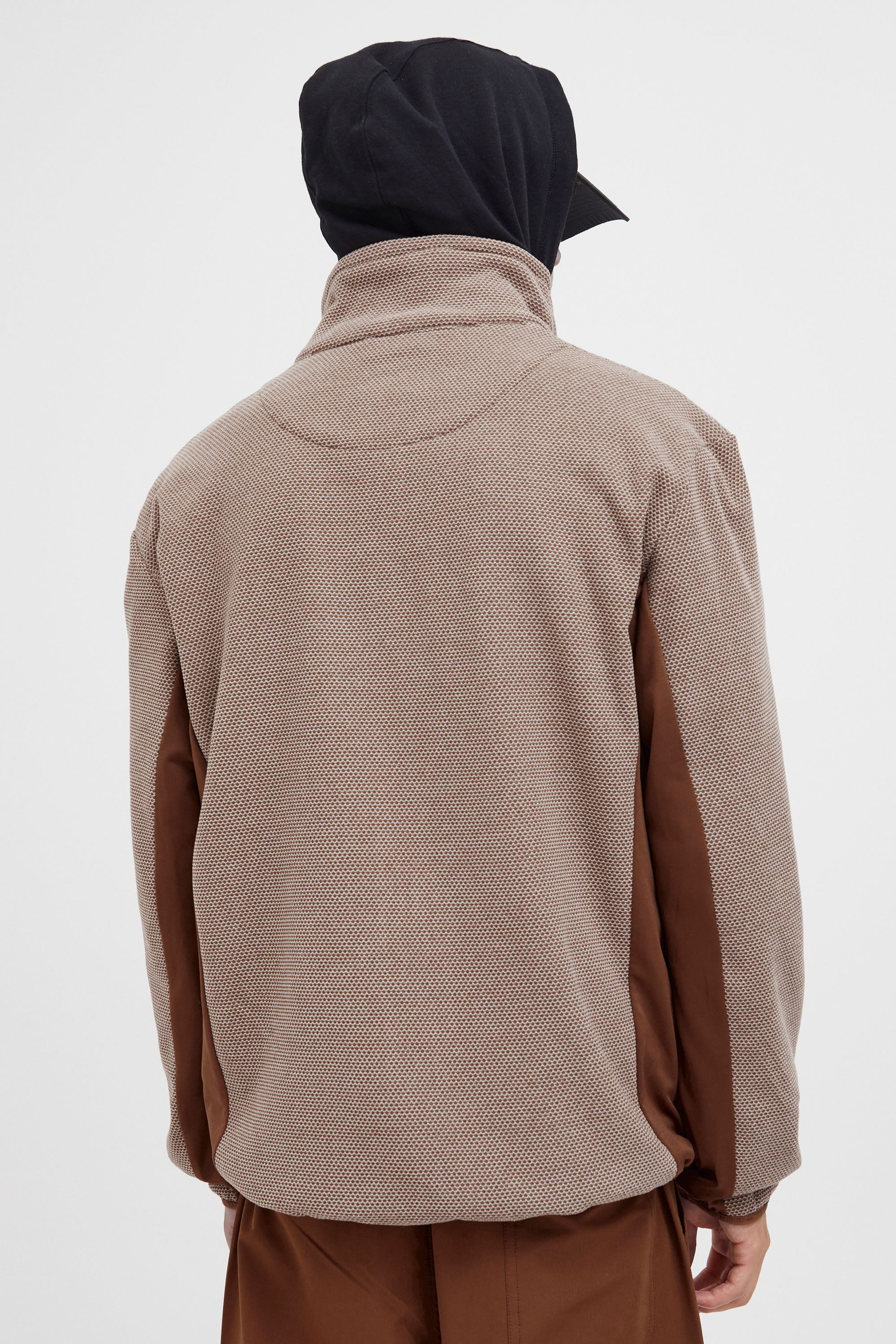 North Bend Fleecejacke NBHelgo M Atmungsaktive Fleecejacke mit Stehkragen
