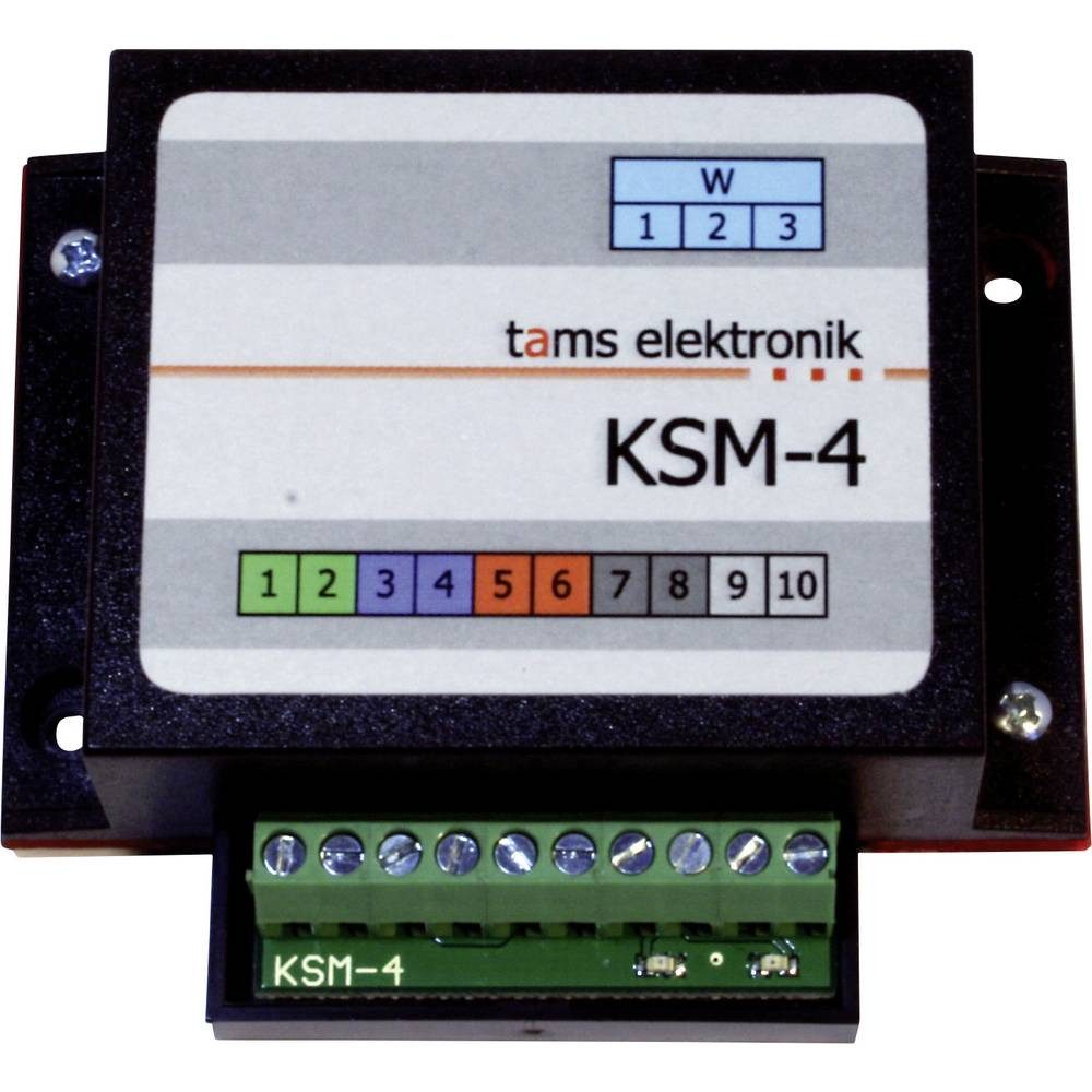 TAMS Elektronik Modelleisenbahn-Fahrregler 49-01147-01 KSM-4 Kehrschleifmodul Zubehör