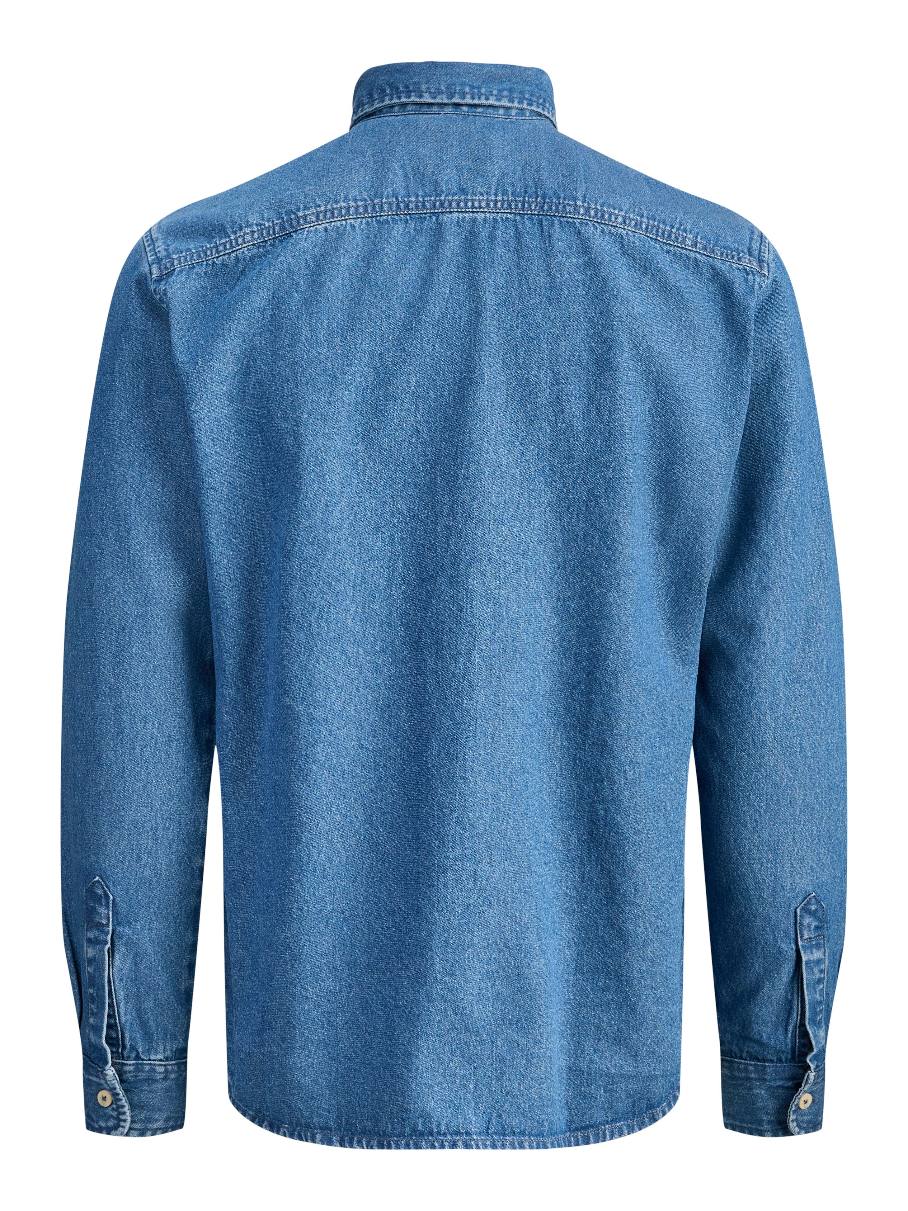Jack & Jones Jeanshemd JJESTANLEY JJSHIRT AT 021 NOOS Baumwolle, normal geschnitten