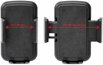 HR GRIP Auto KFZ Handy Smartphone Halterung 360° Halter für 48 - 90 mm Breite Handy-Halterung