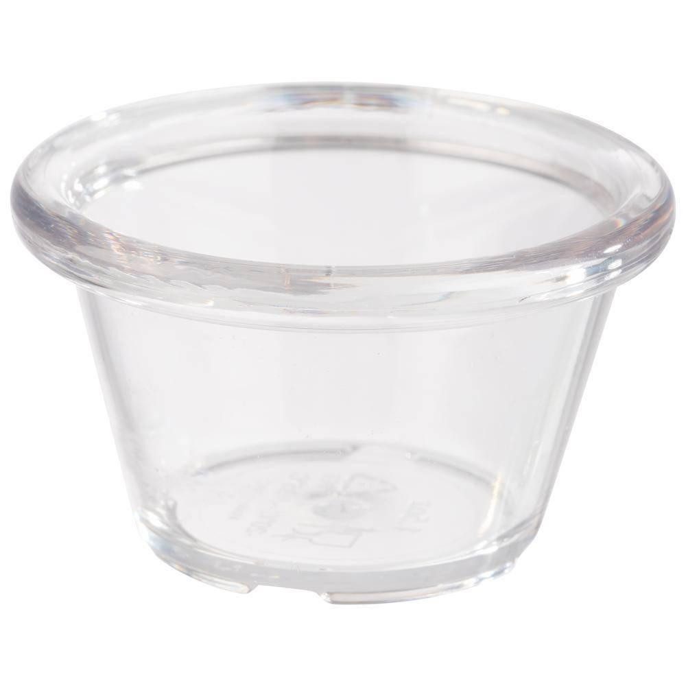 APS Dipschale Dipschälchen 12er Set Ø 6cm H: 3,5 cm 40 ml PET transparent