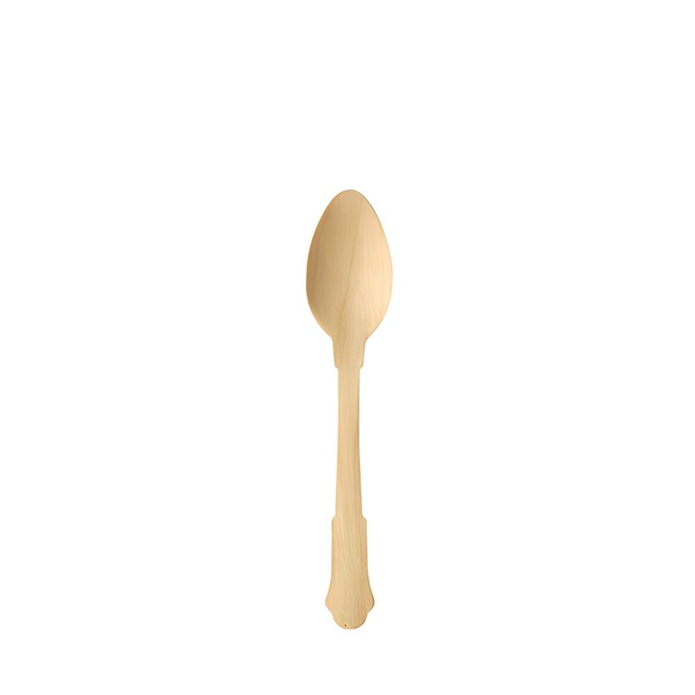 PAPSTAR Einweglöffel Kaffeelöffel, Holz pure 12 cm Vintage 90 Stk