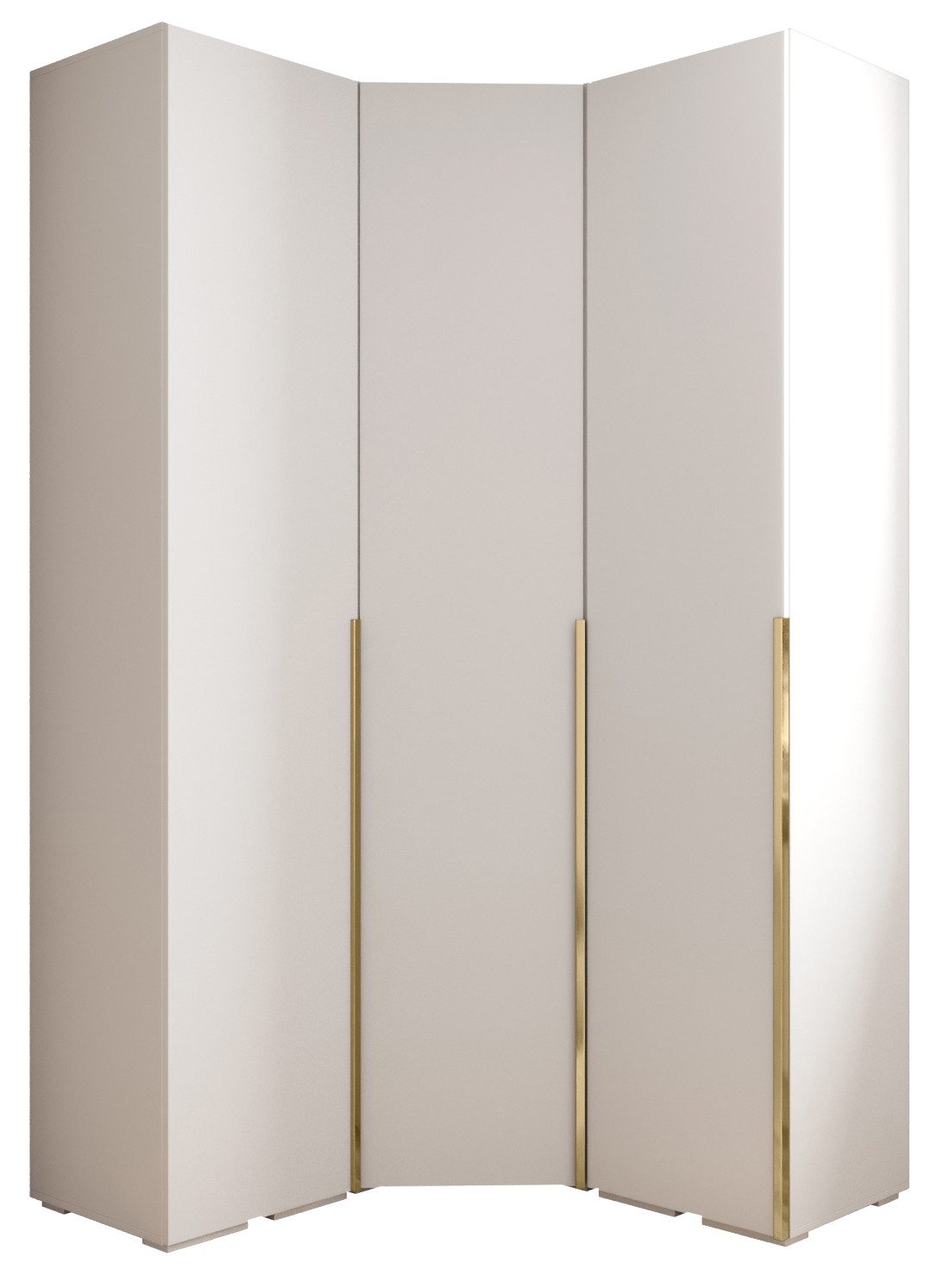 ABIKS MÖBEL Kompaktgarderobe INOVA 1 SATZ 4 Möbelset, Garderobe mit Kleiderstange und Regalen