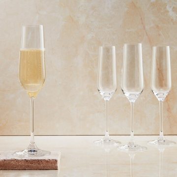 BUTLERS Champagnerglas SANTÉ Sektglas 180ml, Kristallglas