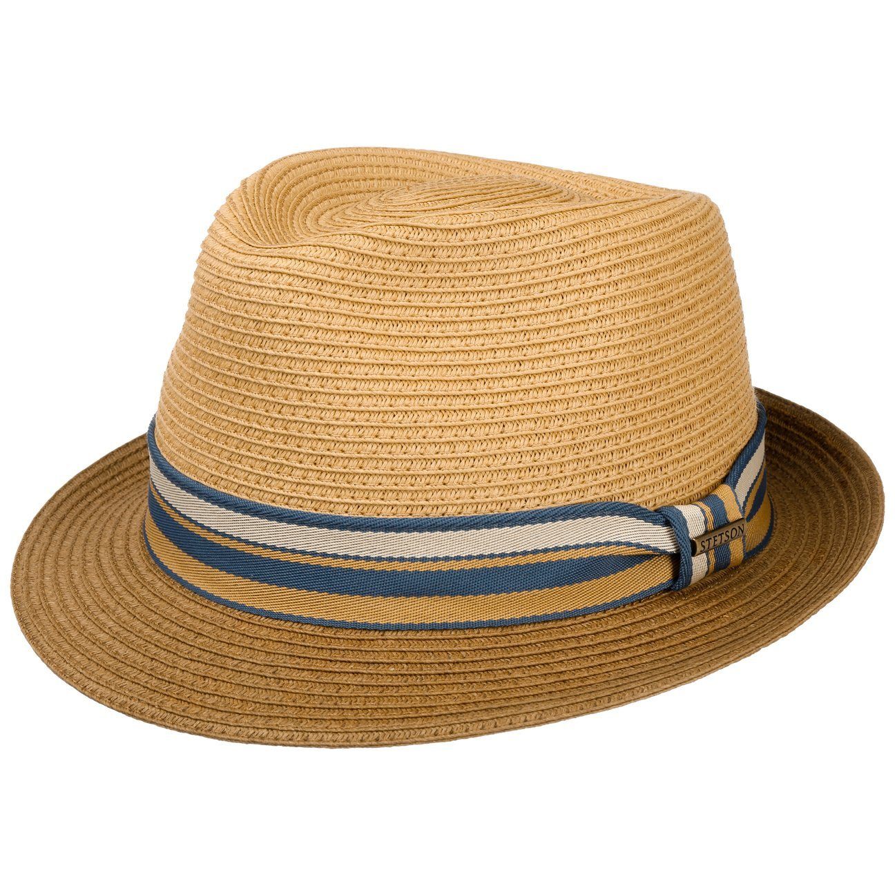 Stetson Sommerhut (1-St) mit Ripsband braun Sonnenhut