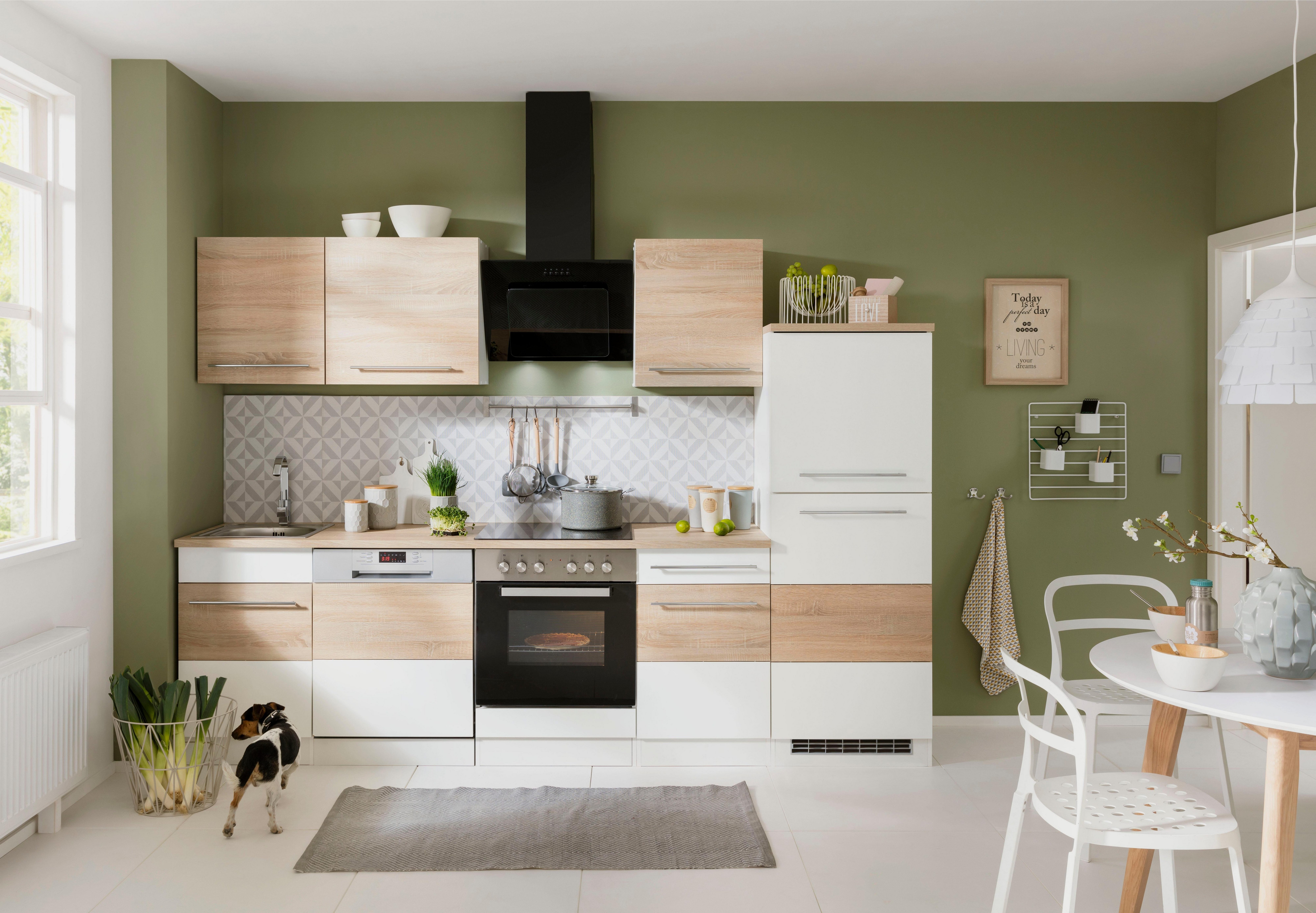 KOCHSTATION Küchenzeile KS-Trient, Breite 280 cm, günstig online kaufen
