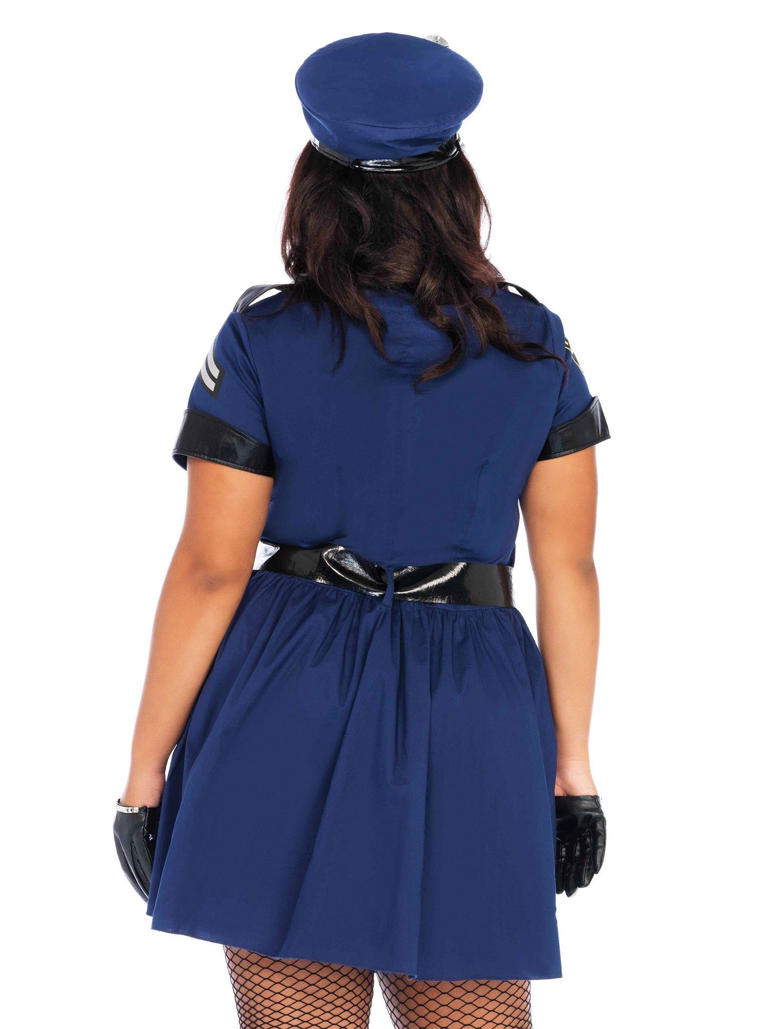 Leg Avenue Polizei-Kostüm Kostüm Polizistin XXL Damen - Fasching Verkleidung, Überrasche deine Freunde mit dieser sexy Uniform
