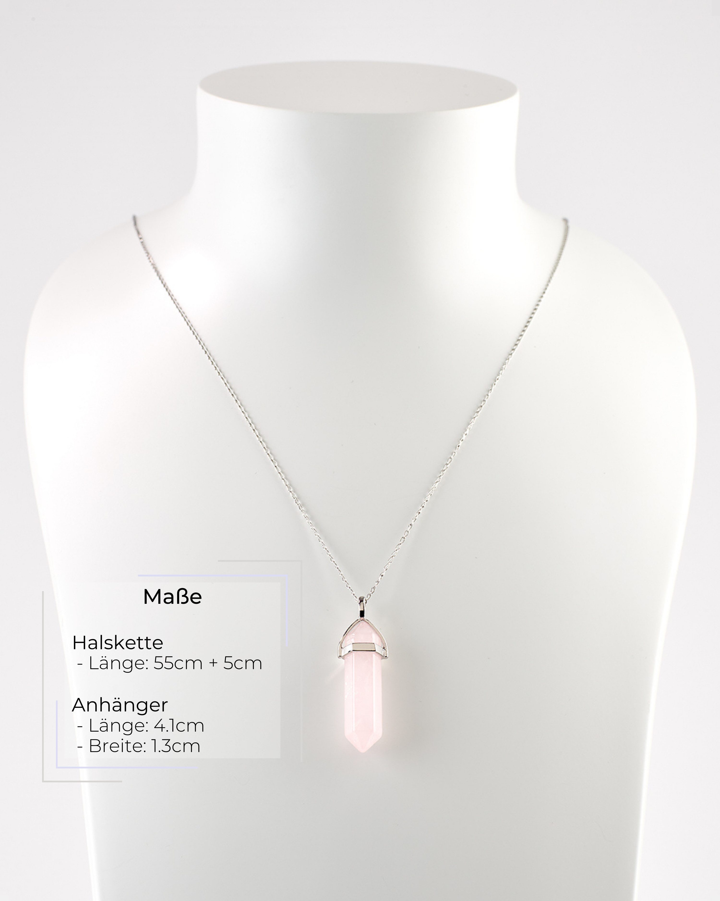 LAVISA Kette mit Anhänger LAVISA Obelisk Edelstein Halskette silber, echte günstig online kaufen