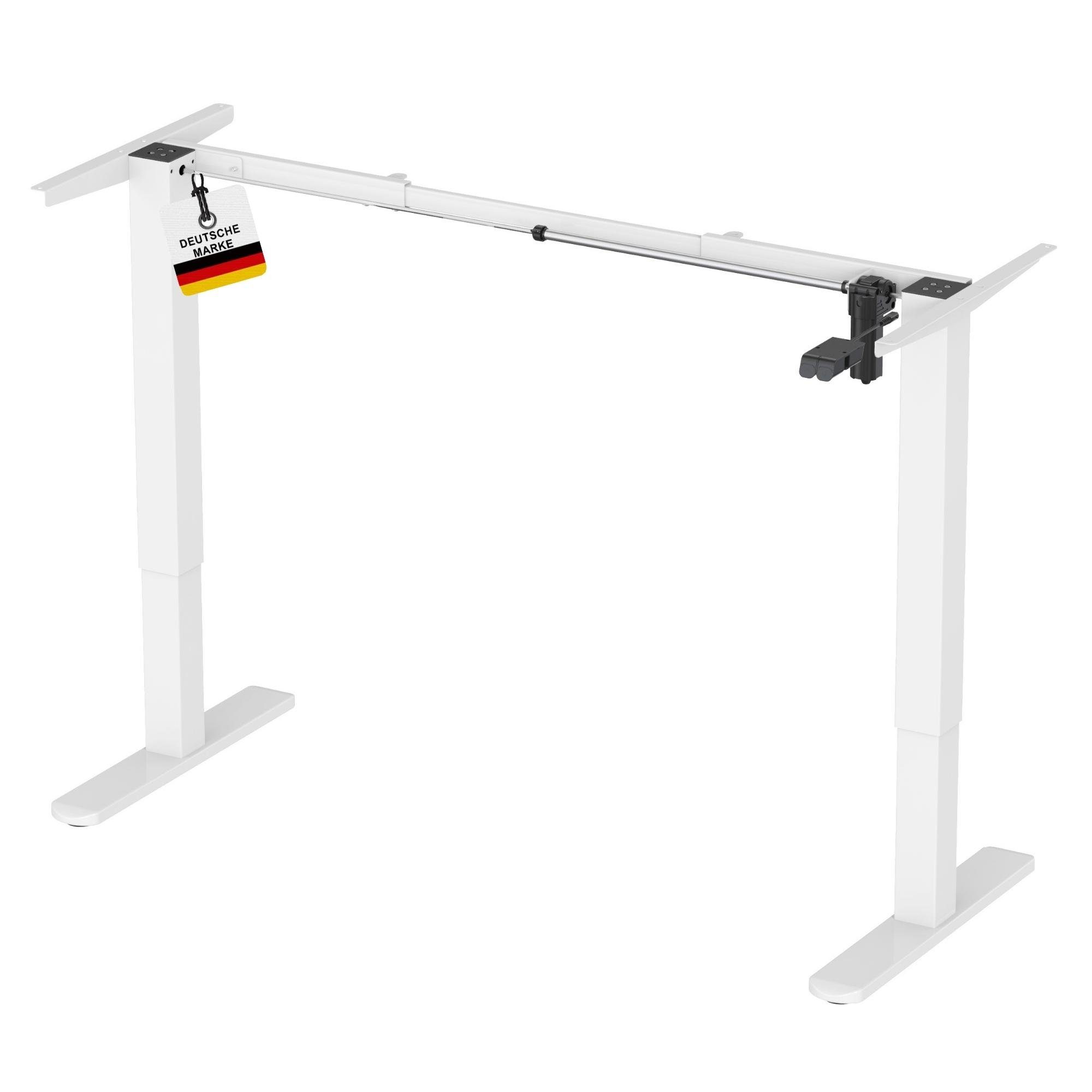 (Weiss), Weiss Schreibtisch starkem | UP30 als Tischgestell Optimal mit Motor, Albatros Albatros Weiss elektrisch International elektrisch Stehschreibtisch höhenverstellbares