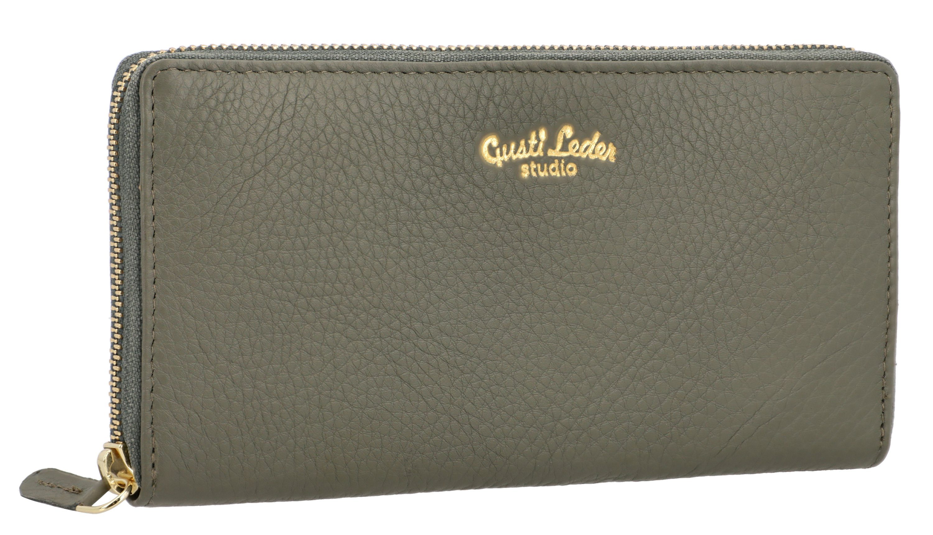 Gusti Leder Geldbörse Gusti Leder Geldbörse Cara (Querformat, 1-tlg., Querf günstig online kaufen