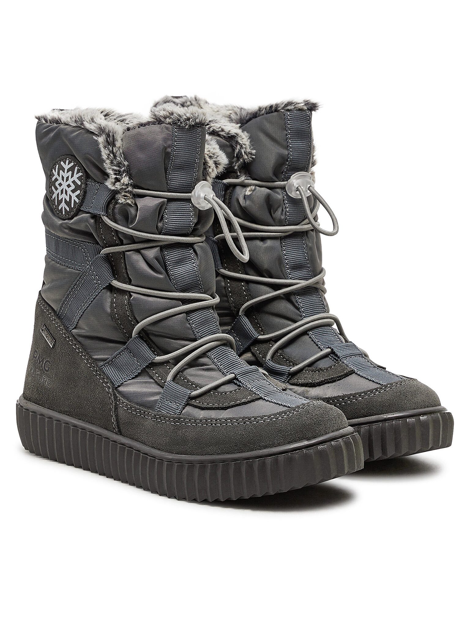 Primigi Primigi Schneeschuhe 6938111 M GORE-TEX Grau Schnürschuh