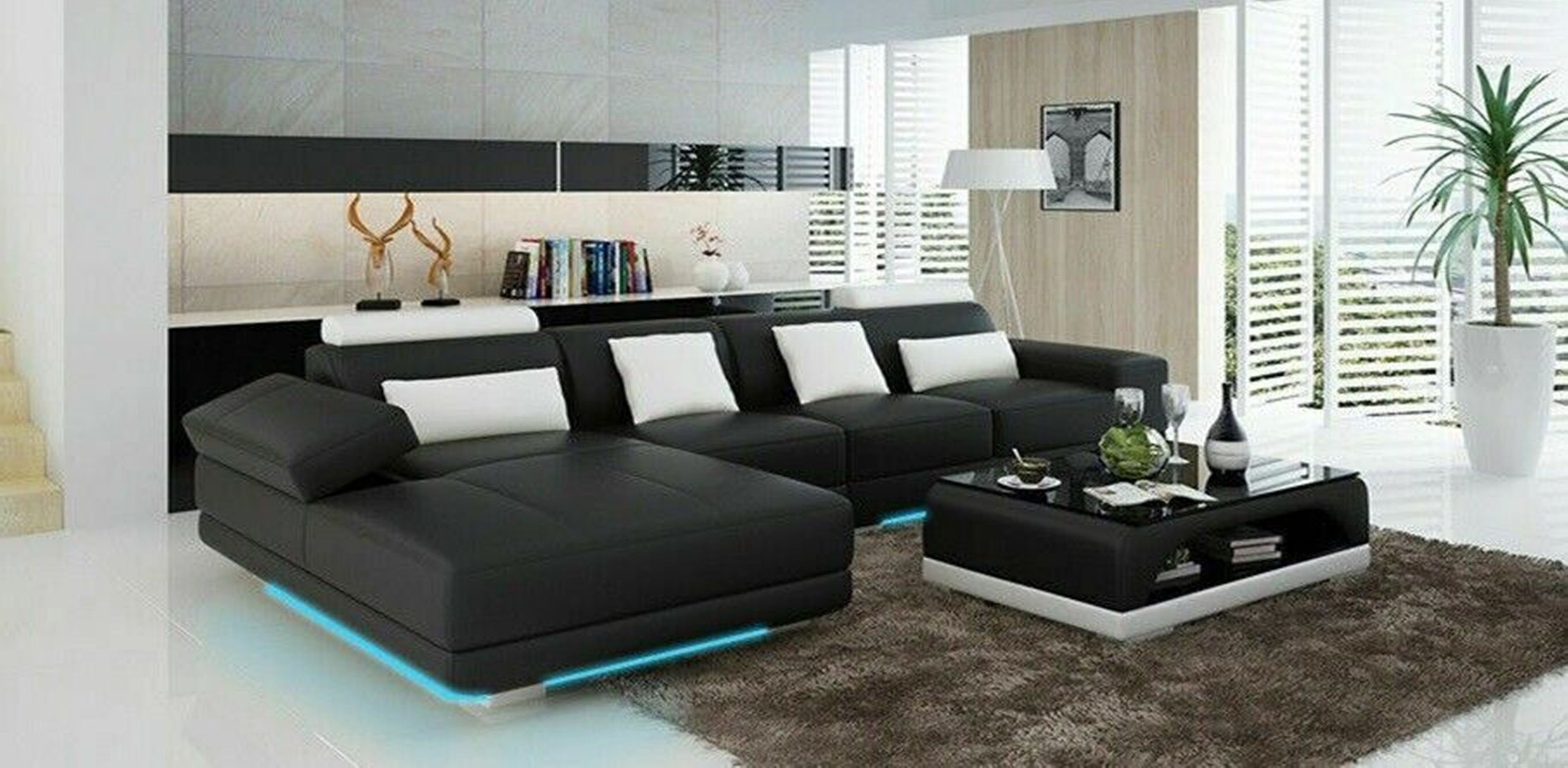 JVmoebel Ecksofa Ecksofa Couch Wohnlandschaft Ecksofa Eck Design Modern Sofa Sofort, 1 Teile, Made in Europa