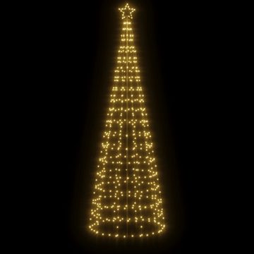 vidaXL Dekolicht LED-Weihnachtsbaum mit Erdspießen 570 LEDs Warmweiß 300 cm Außenbereic