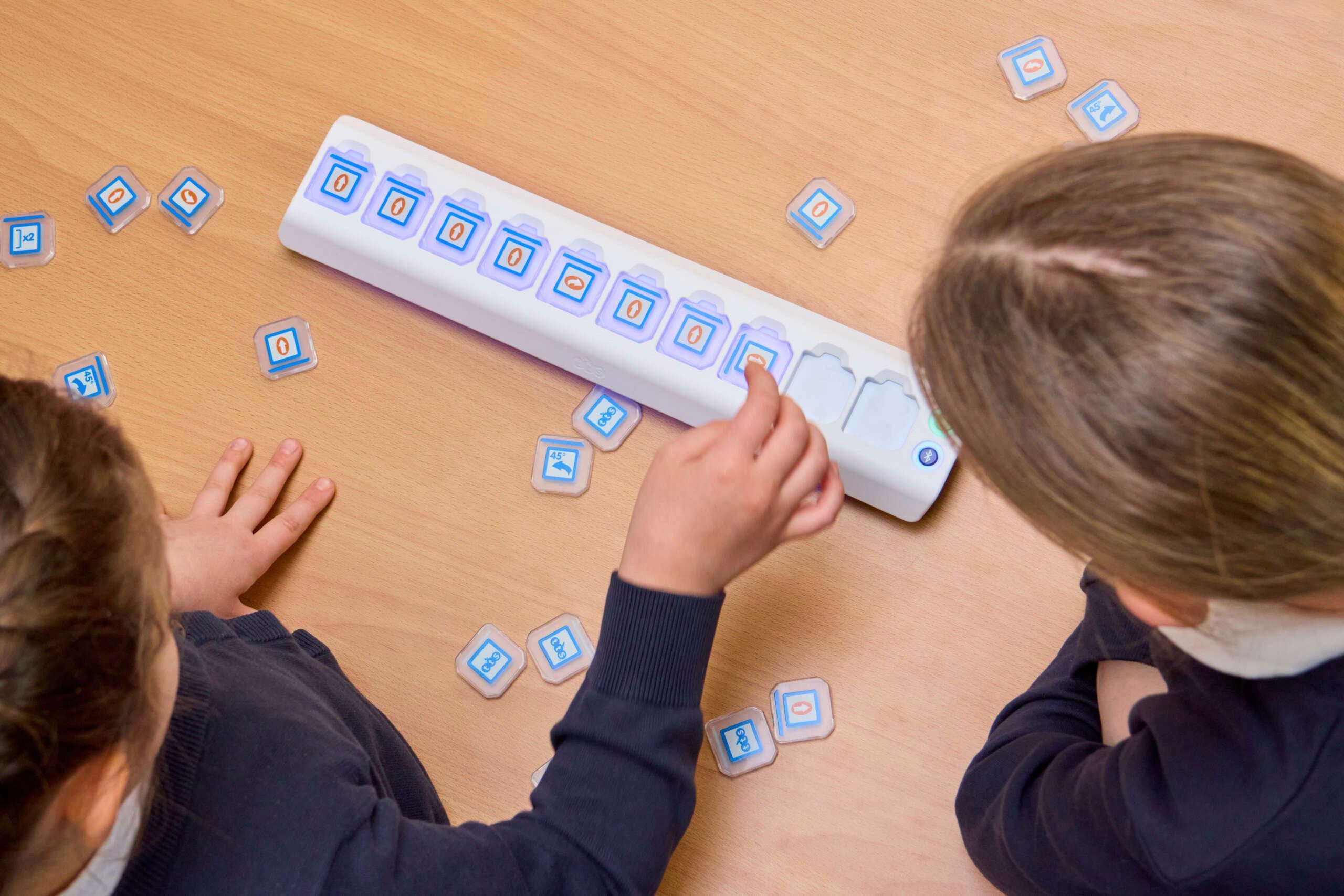 tts Lernroboter Plättchen für Programmierleiste Pro, Standardset - Bewegungen