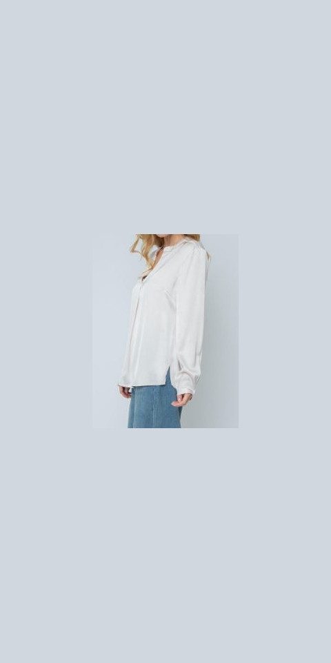Emily Van Den Bergh Hemdbluse Bluse EMILY VAN DEN BERGH light sand