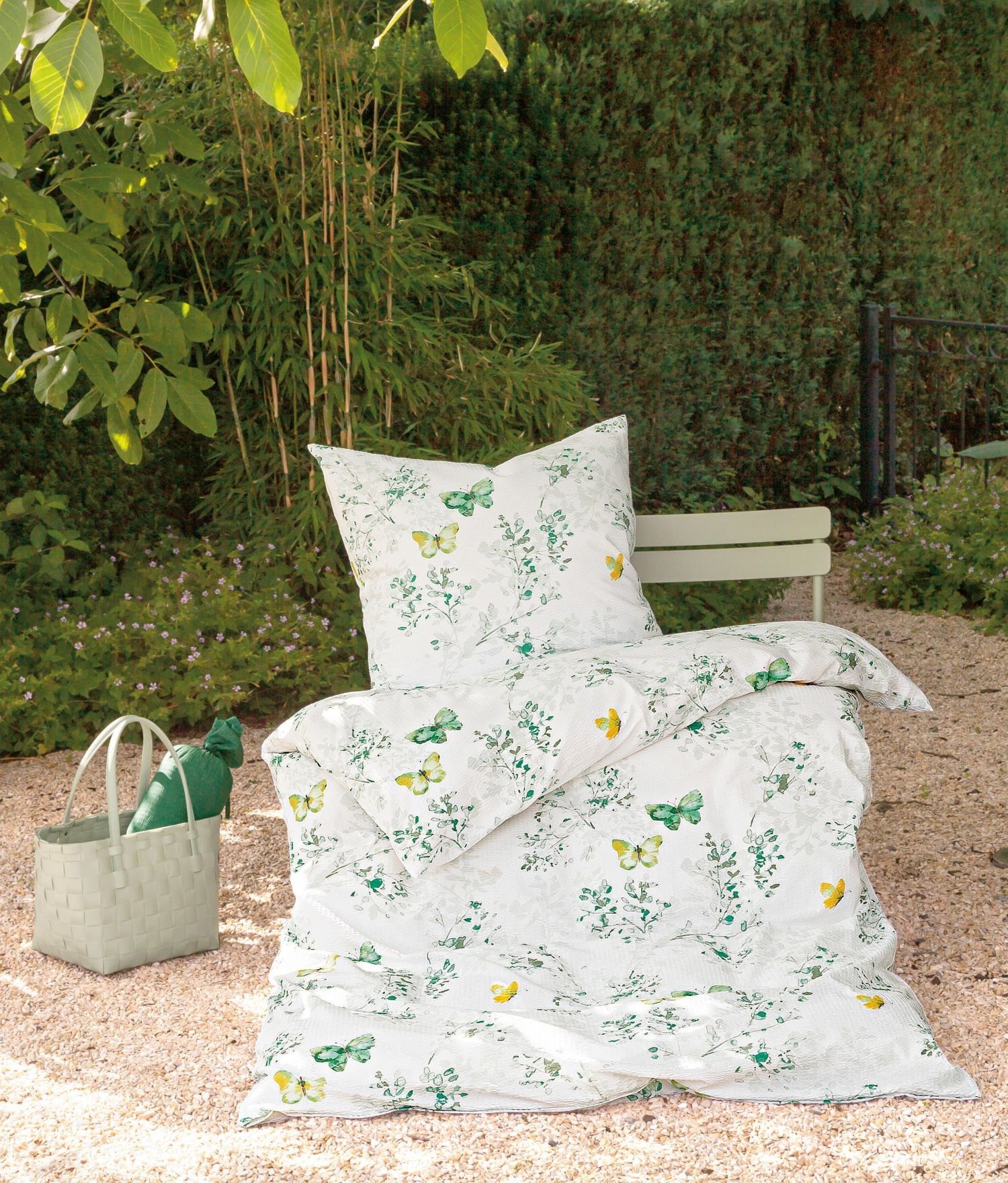 Janine Bettwäsche Janine Soft-Seersucker Bettwäsche 135x200 günstig online kaufen