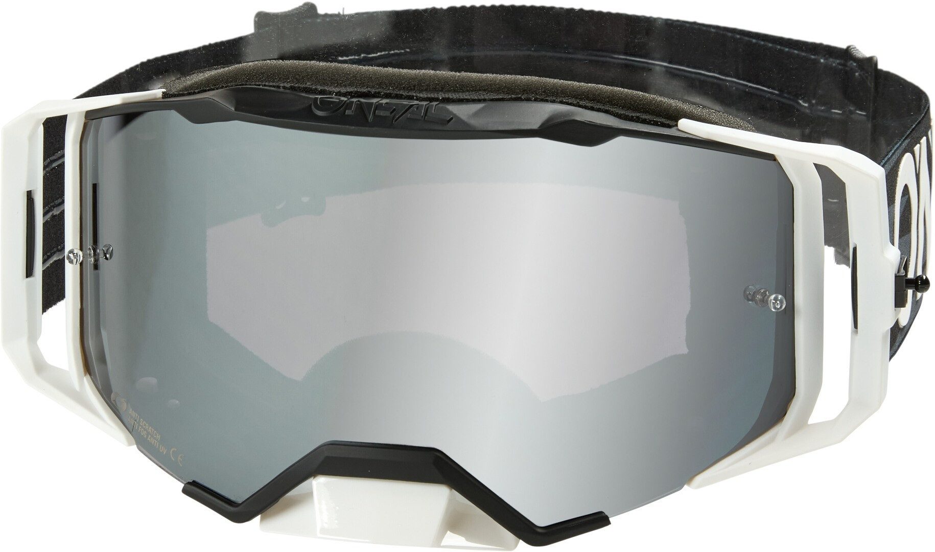 O’NEAL Motorradbrille B-33 Ictus Motocross Brille, Anti-Beschlag-Beschichtung,Mit Band,Kratzfest