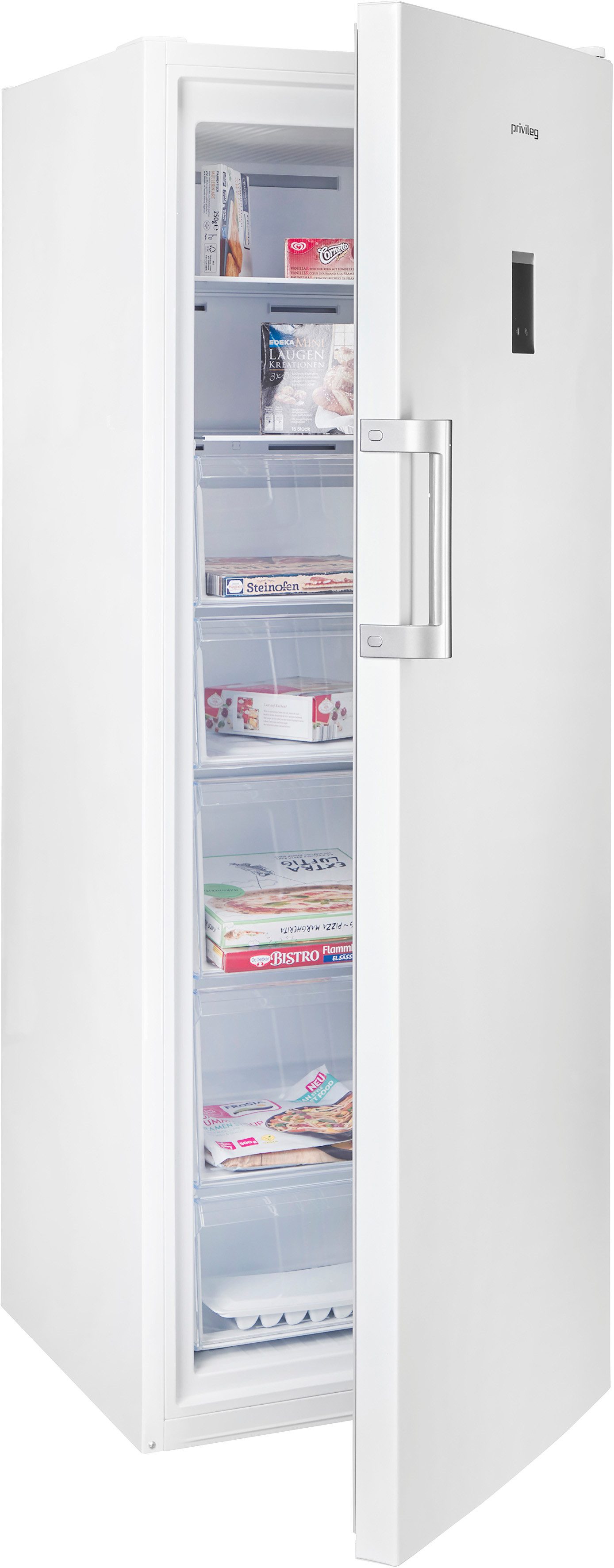 Privileg Gefrierschrank NoFrost PFN W17160D, 170,5 cm hoch, 59,7 cm breit, NoFrost – nie wieder Abtauen im Gefrierteil