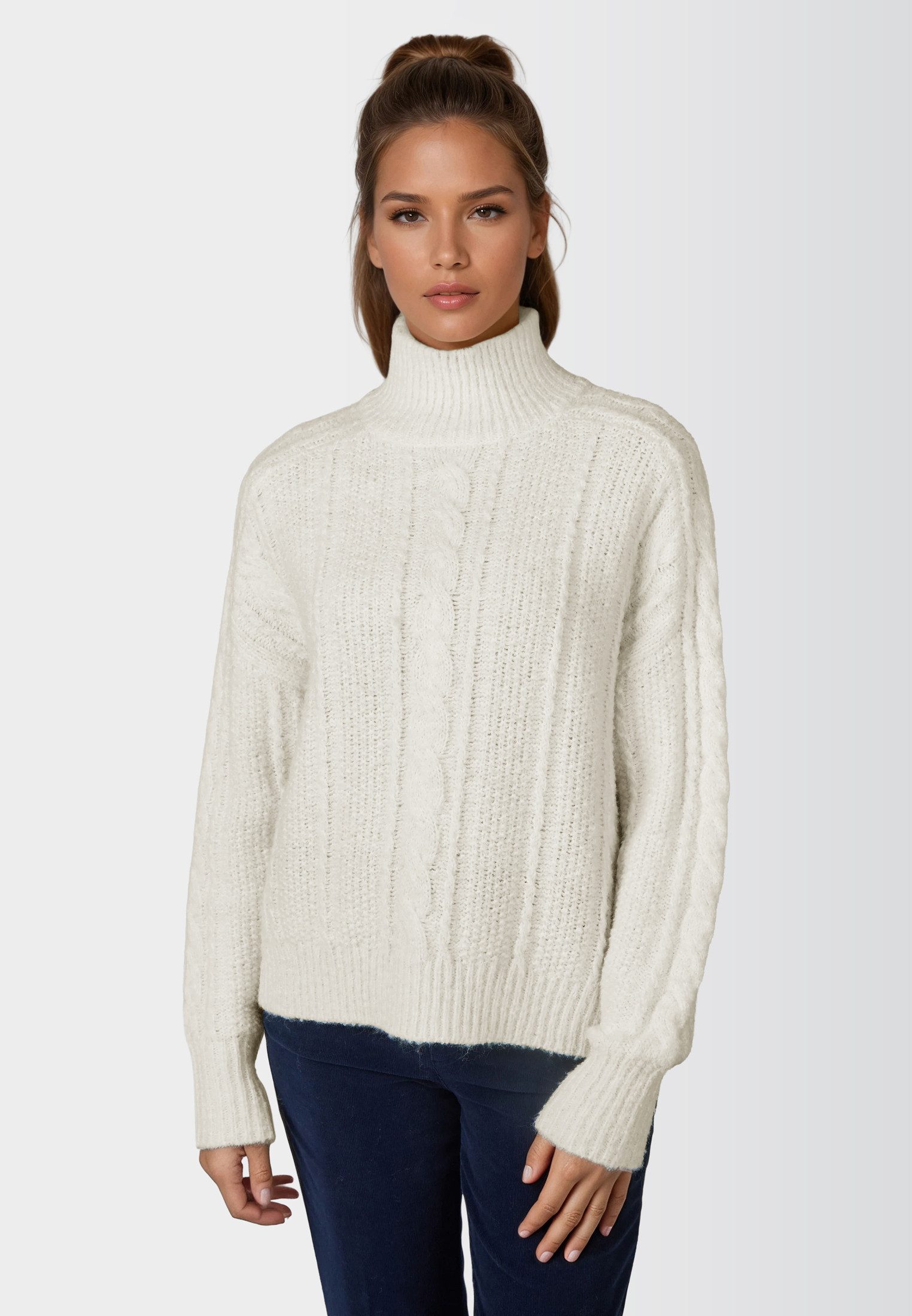 MARC AUREL Stehkragenpullover günstig online kaufen