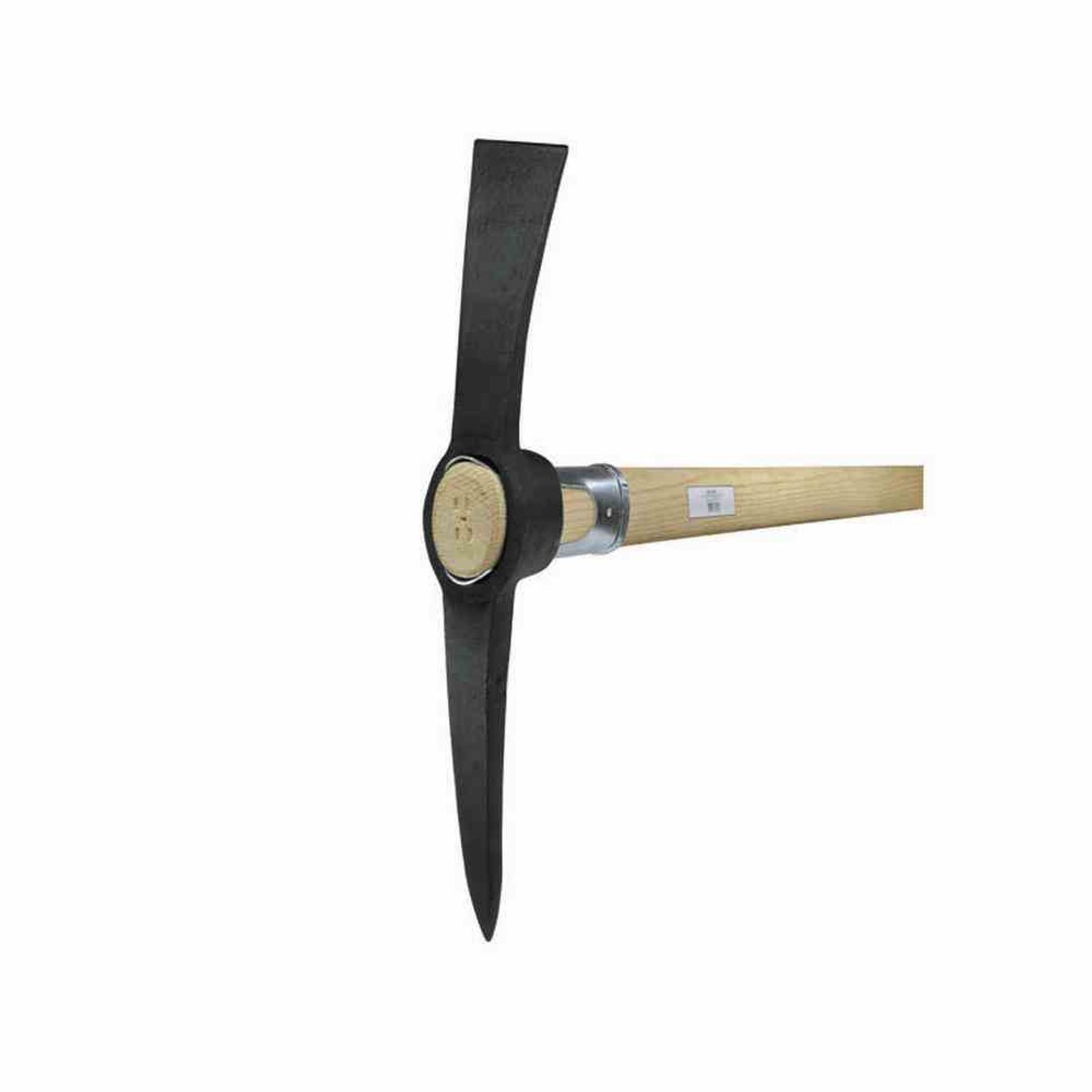 IDEAL Gartenhacke Kreuzhacke 1,5 kg, 93 cm Buchenstiel, geschmiedet, ovales Auge