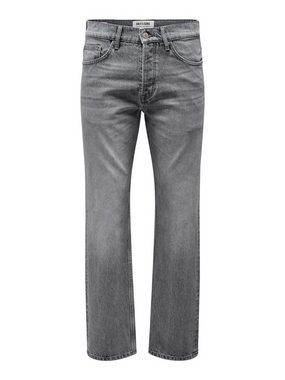 ONLY & SONS Regular-fit-Jeans ONSEDGE STRAIGHT BROMO 0017 DOT DNM NOOS