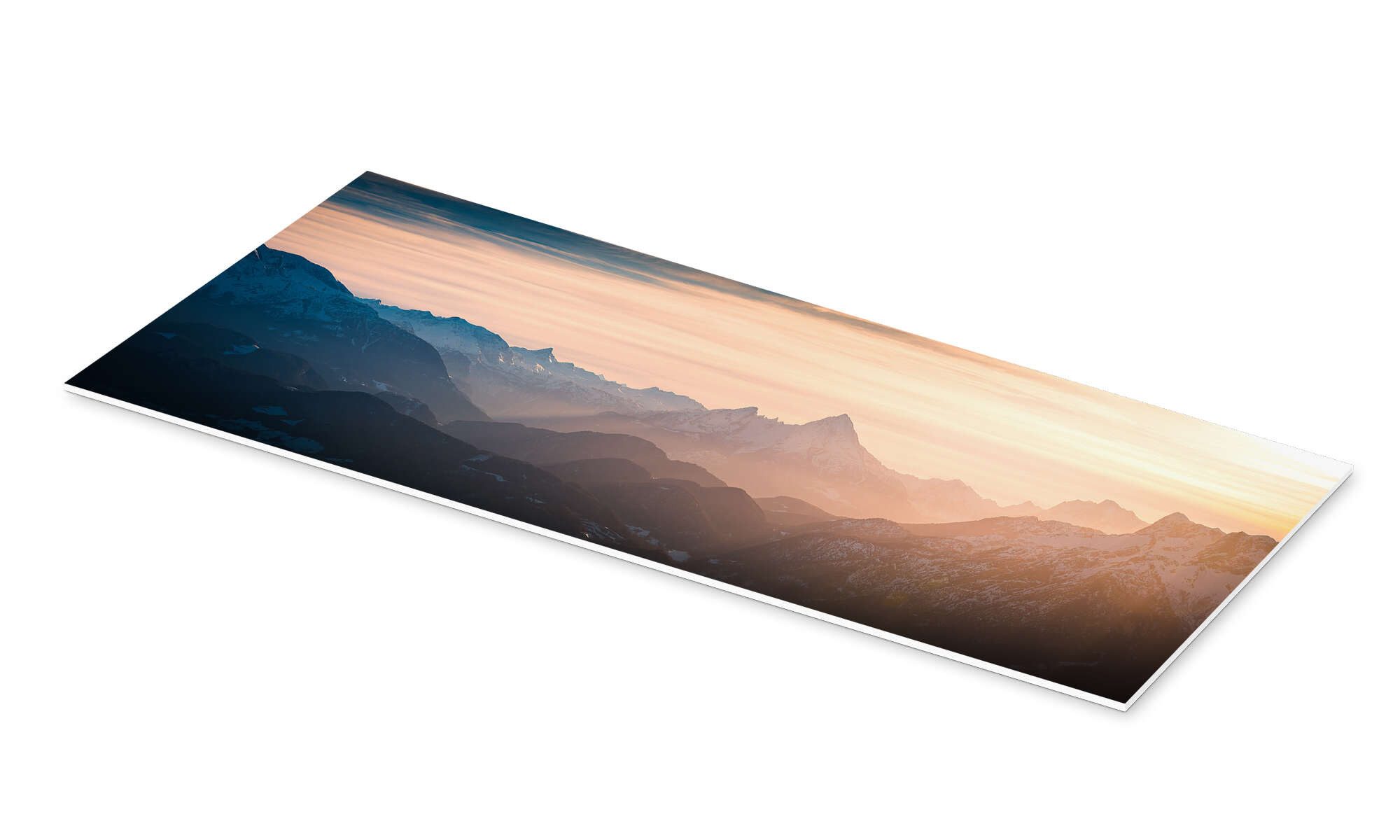 Posterlounge Poster Martin Wasilewski, Alpen Panorama günstig online kaufen