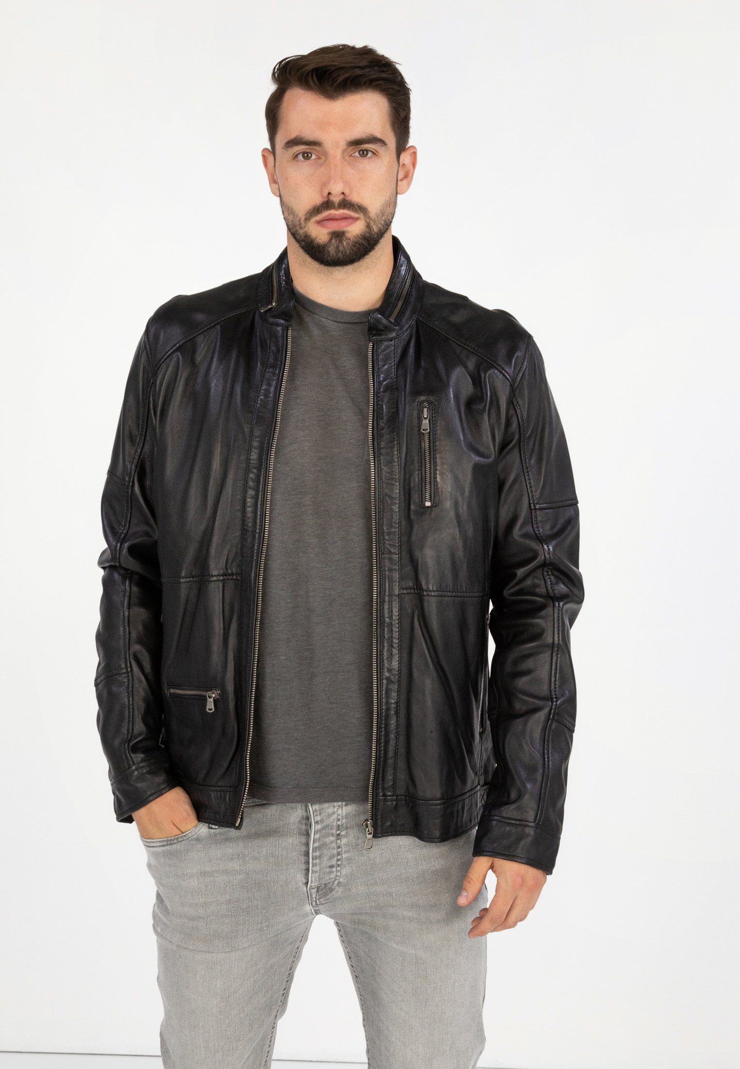 Lederjacke Herren Lederjacke Dan