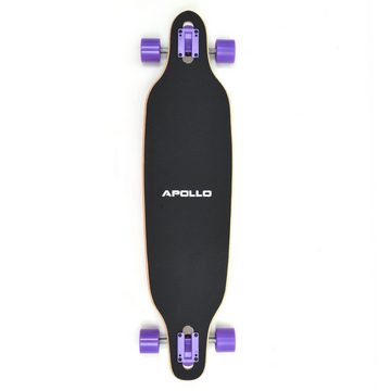 Apollo Longboard Twin Tip DT Longboard 38", aus Holz mehrlagig verleimt für Idealen Flex & Stabilität