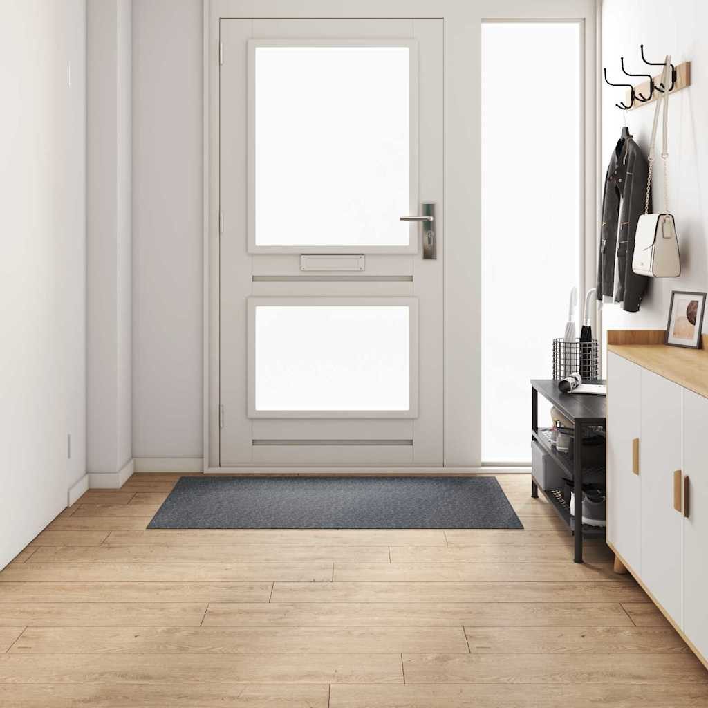 vidaXL Teppich Teppichläufer Grau 80 x günstig online kaufen