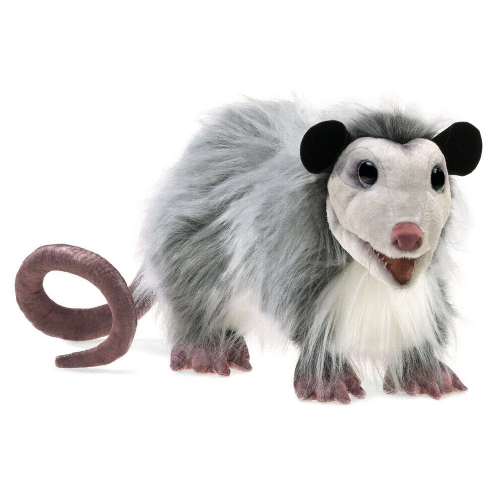 Folkmanis Handpuppen Handpuppe Folkmanis Handpuppe Opossum 3119 (Packung)