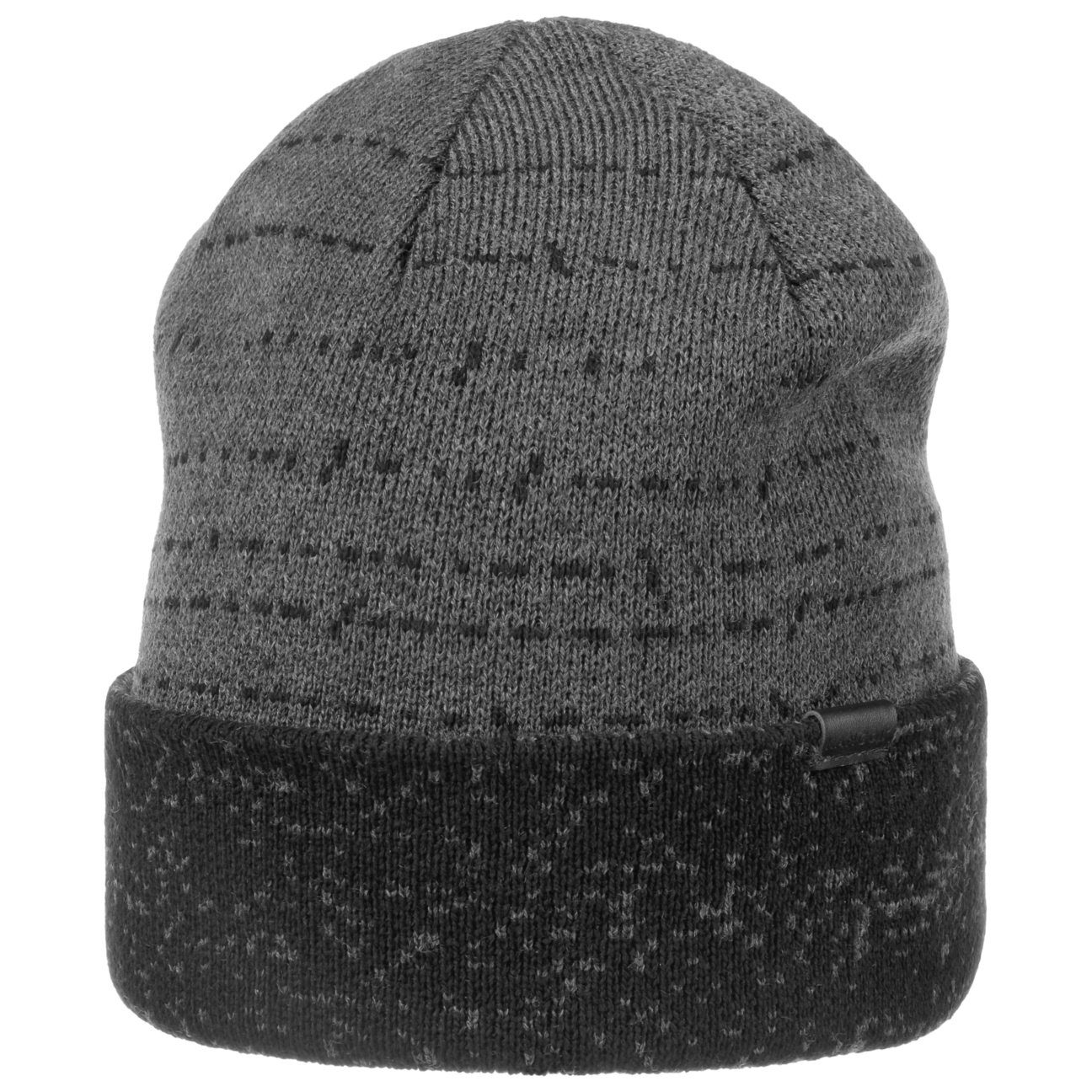 Wer zuerst kommt Kangol Beanie (1-St) Strickmütze schwarz Oversize