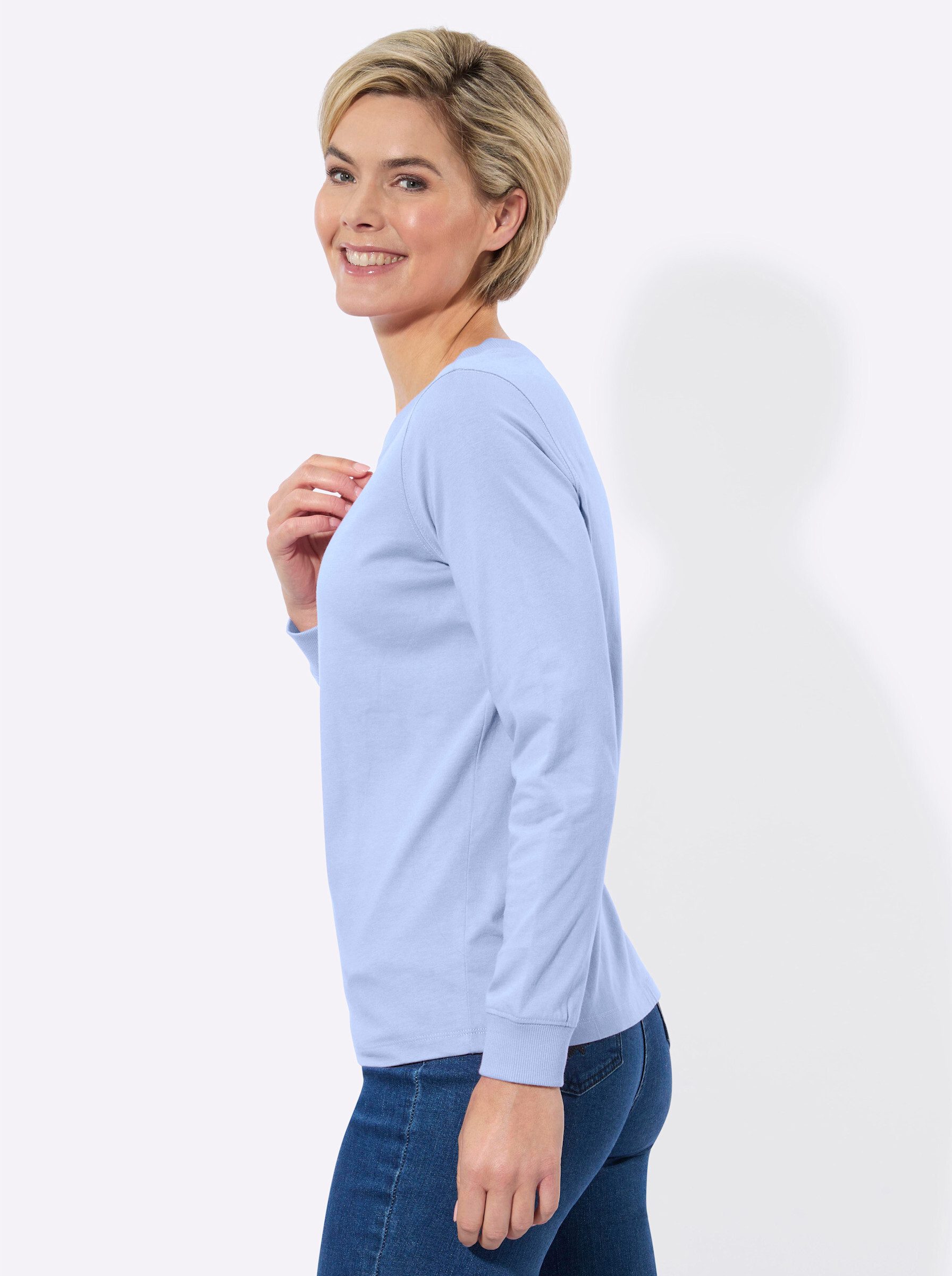 Witt T-Shirt Rundhals-Shirt Langarm (2-tlg) – Bild 4 von 5