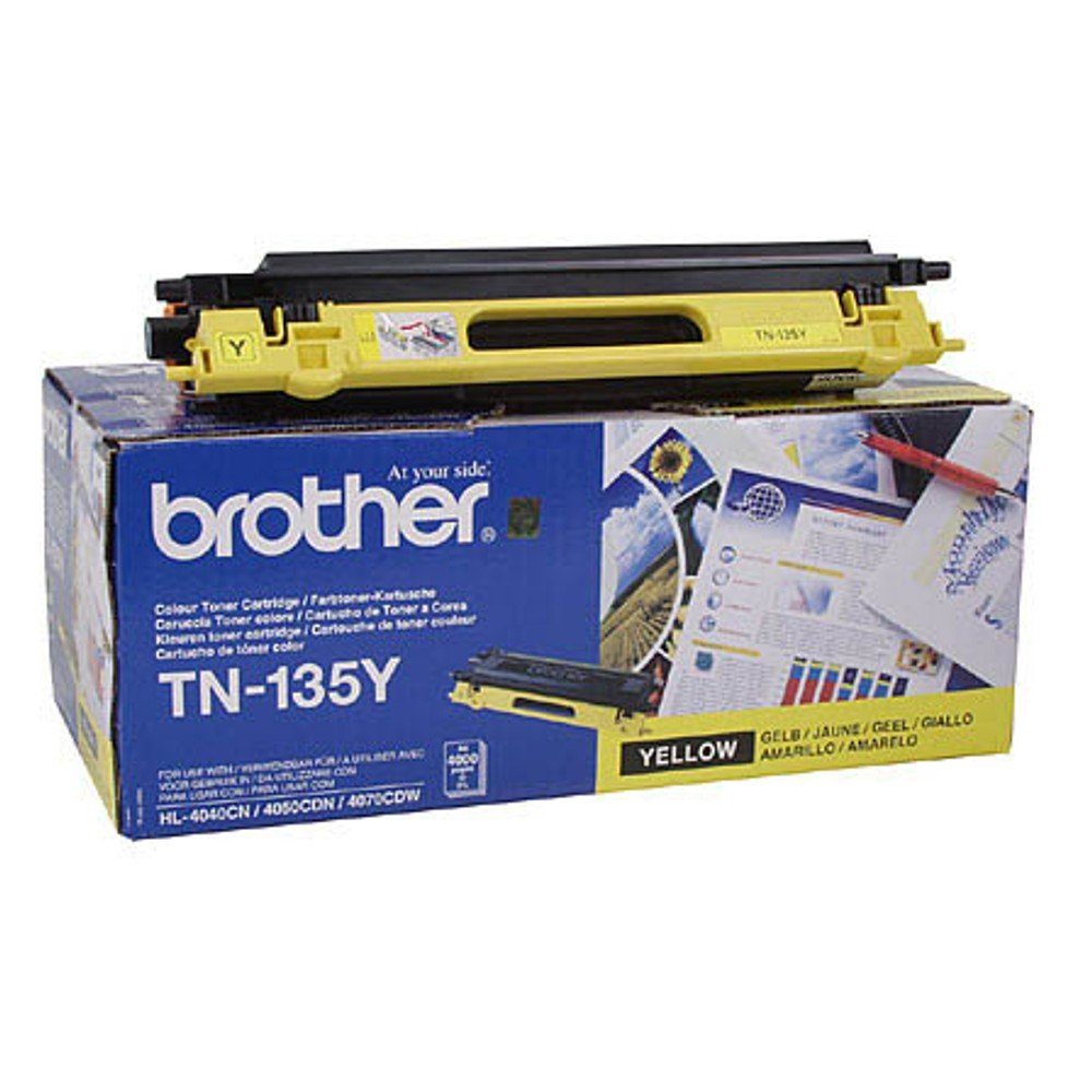 Tonerkartusche 1 Tonerkartusche TN-135 ca. 4.000 Seiten - yellow
