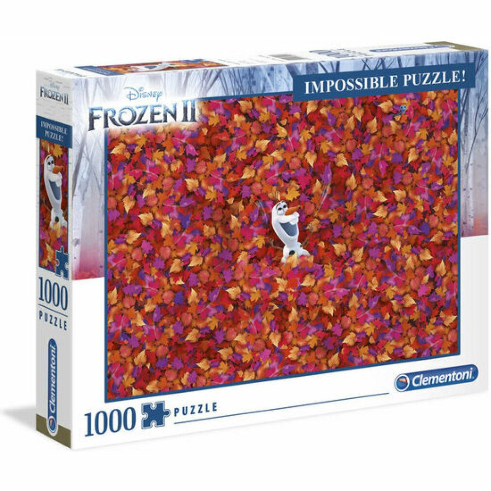 Puzzle Clementoni 39526 - Frozen 2 - 1000 Teile - Impossible Puzzle