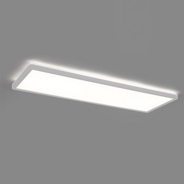 Maxkomfort Deckenleuchte ASTRA, LED fest integriert, Tageslichtweiß, Neutralweiß, 4000K, Deckenleuchte, Deckenlampe, IP20, Eckig, Backlight, Hintergrundbeleuchtung, Aufputzlampe, LED, 22W, 3-Step dimmbar, Tageslicht, Neutralweiß, 4000K