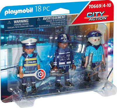 Playmobil® Konstruktions-Spielset 70669 Figurenset Polizei