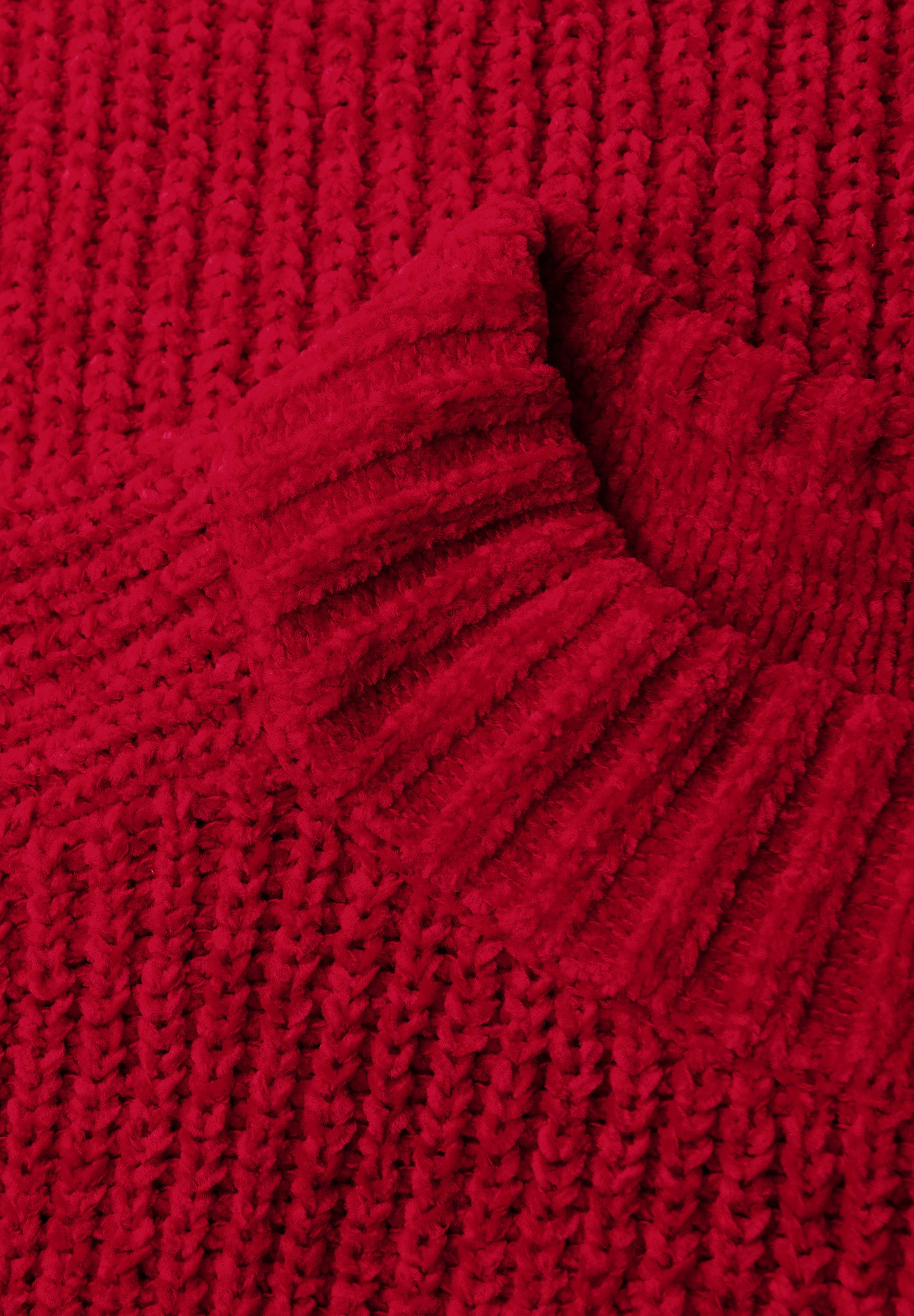 STREET ONE Strickpullover mit Rippbündchen