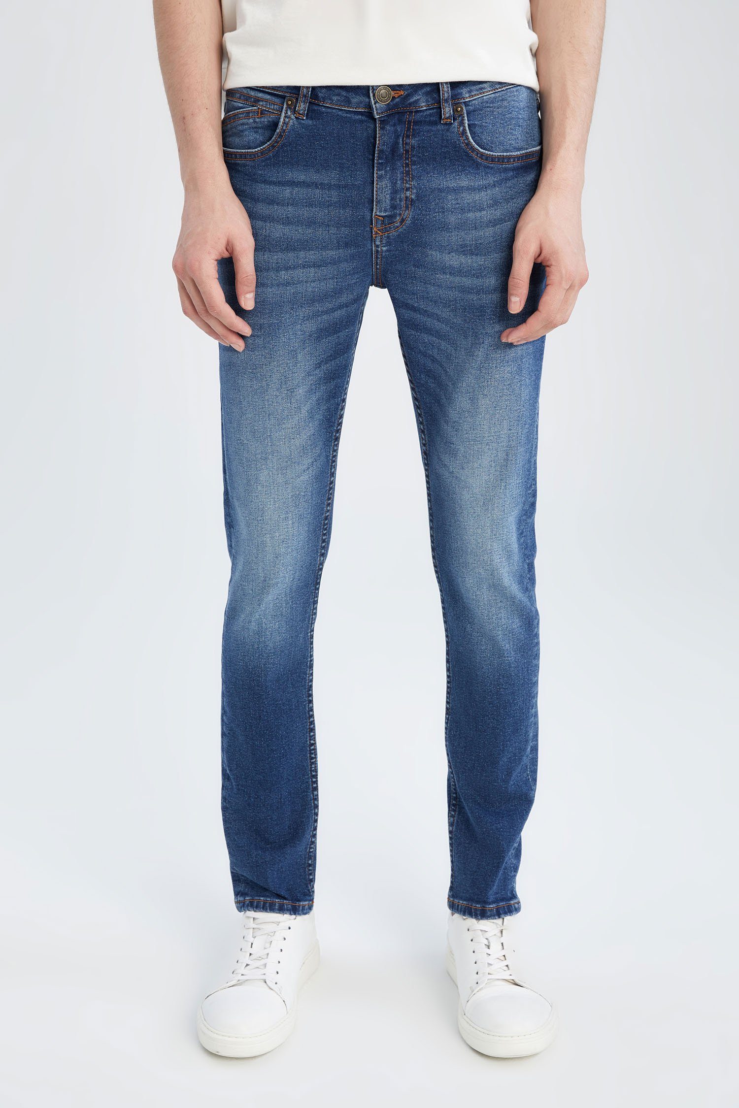 DENIM FIT SKINNY Skinny-fit-Jeans CARLO DeFacto Skinny-fit-Jeans Herren -