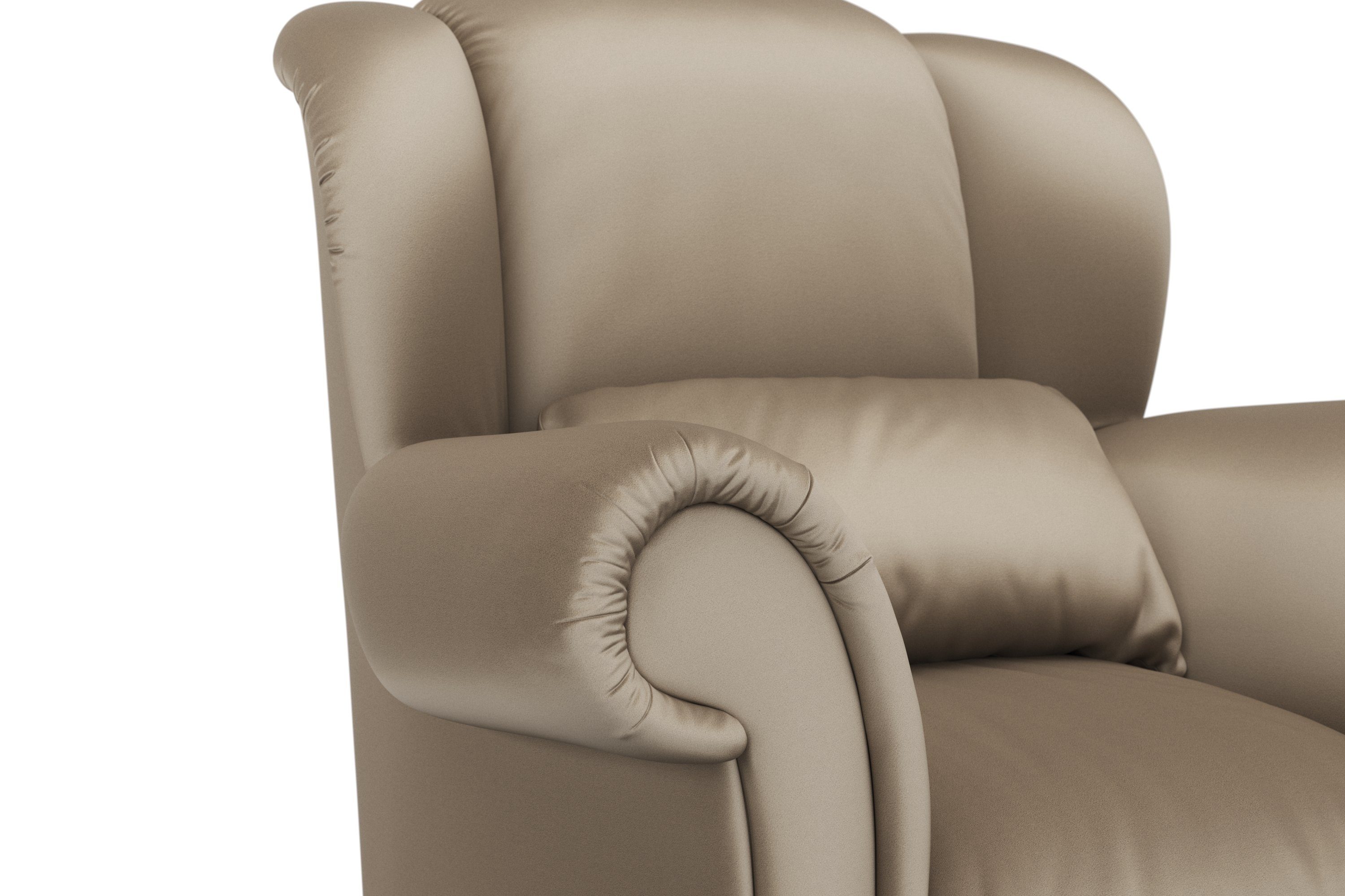 Ohrenseesel mit (1-St), affaire Design softem, zeitlosem Ohrensessel weichem Queenie und Home Sitzkomfort