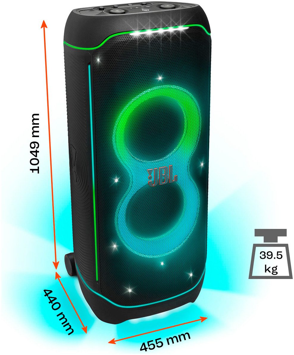JBL PartyBox Ultimate Party-Lautsprecher (Bluetooth, 1100 W)