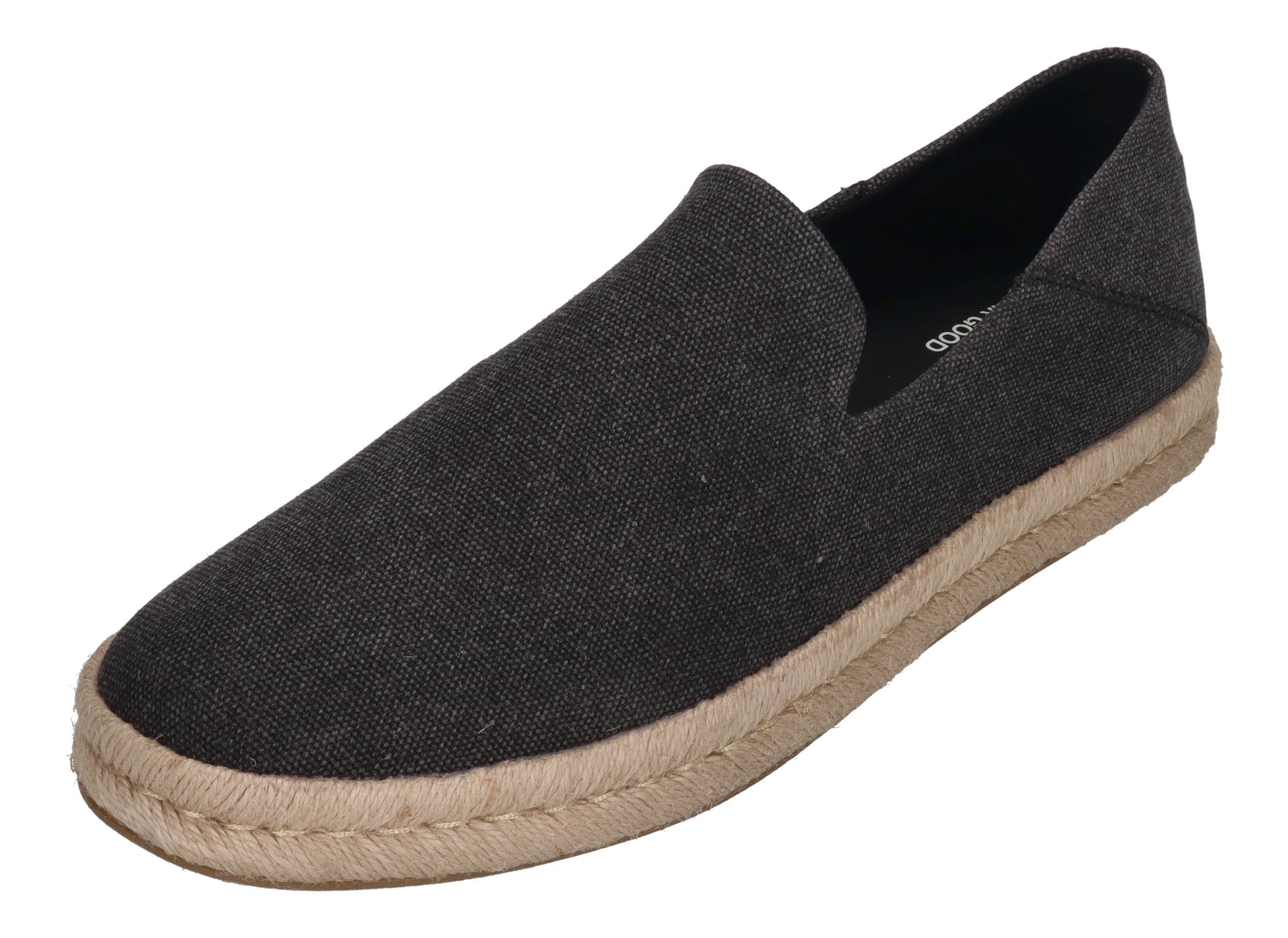 TOMS SANTIAGO Espadrille Black