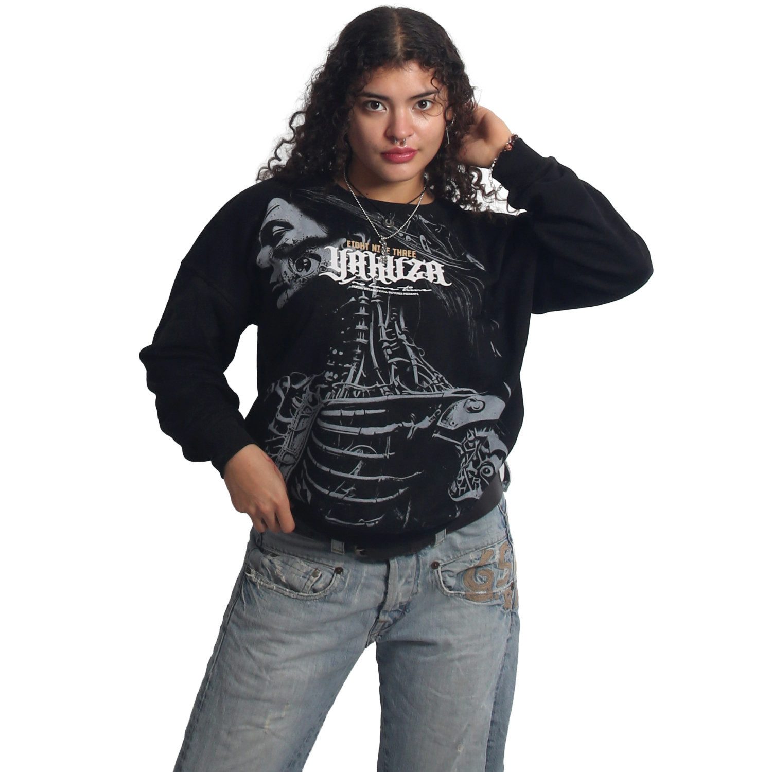 YAKUZA Sweatshirt Insights im Oversized Look